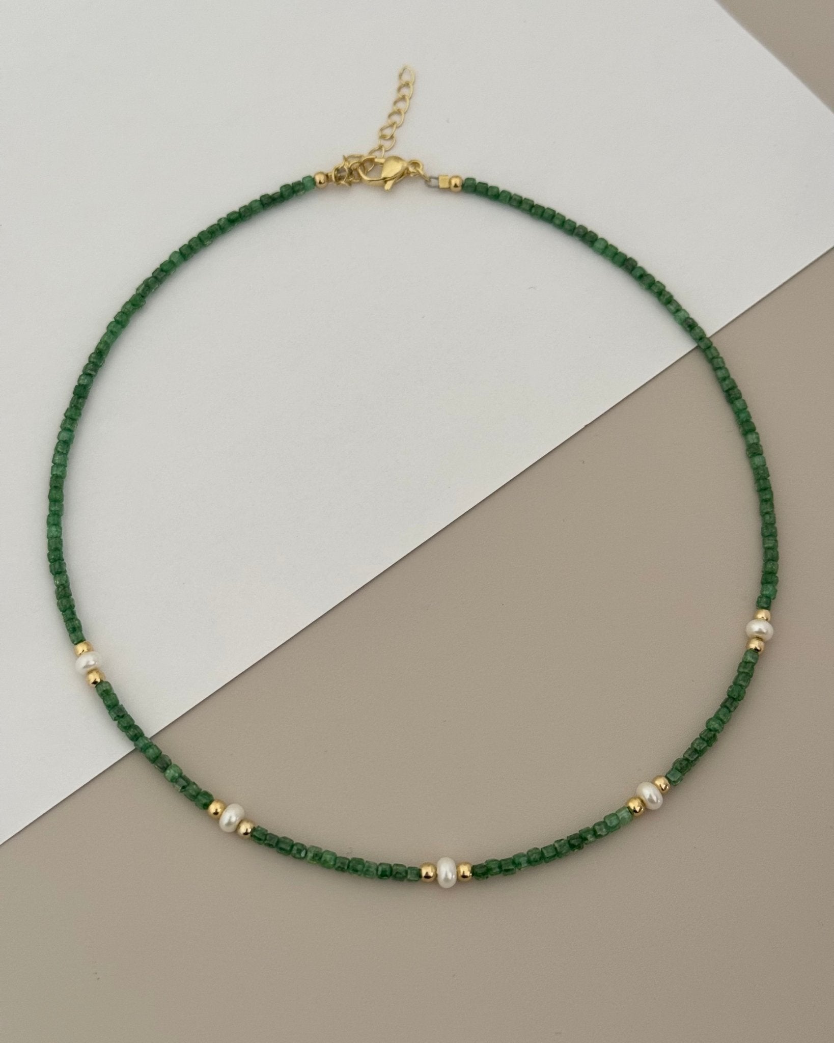 Crystal Pearl Necklace - Necklace | LimaLimón Store - 4