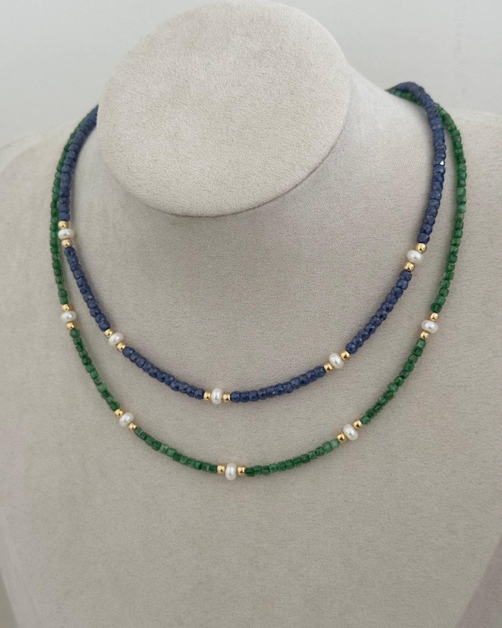 Crystal Pearl Necklace - Necklace | LimaLimón Store - 6