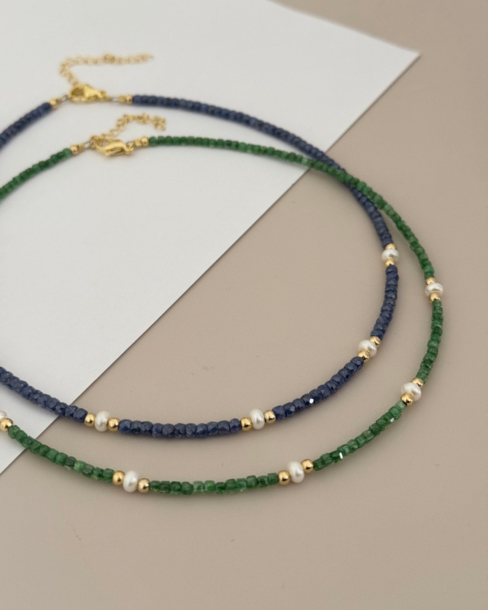 Crystal Pearl Necklace - Necklace | LimaLimón Store - 7