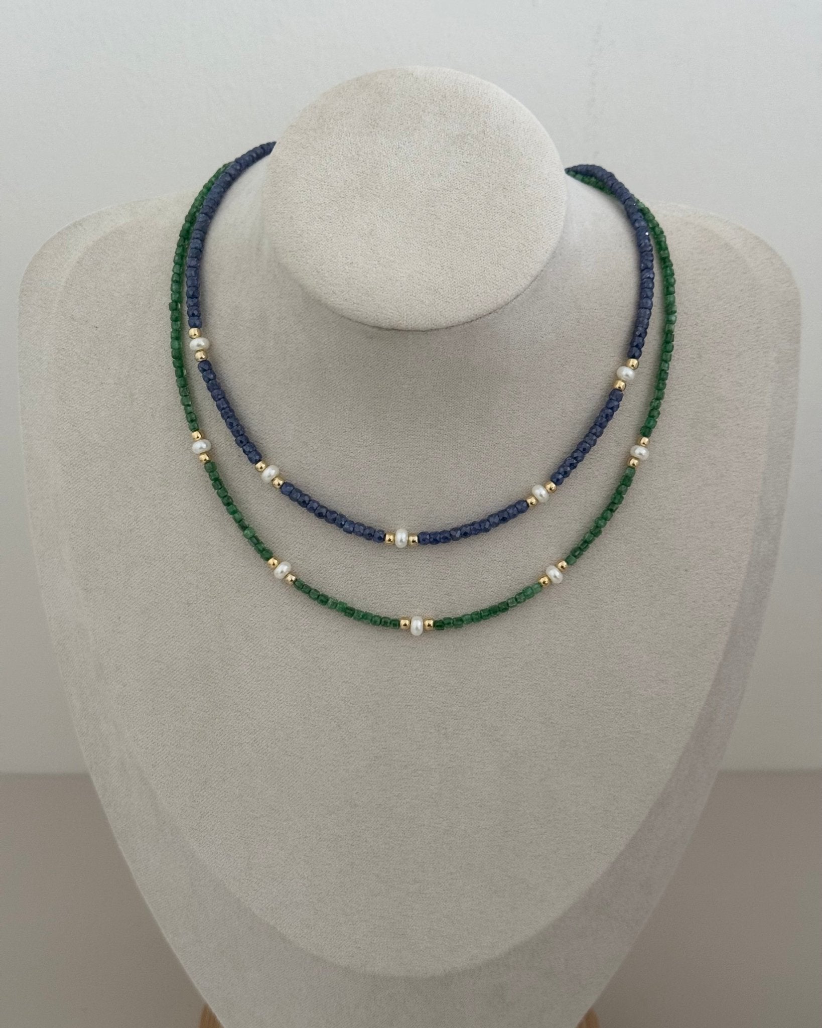 Crystal Pearl Necklace - Necklace | LimaLimón Store - 5