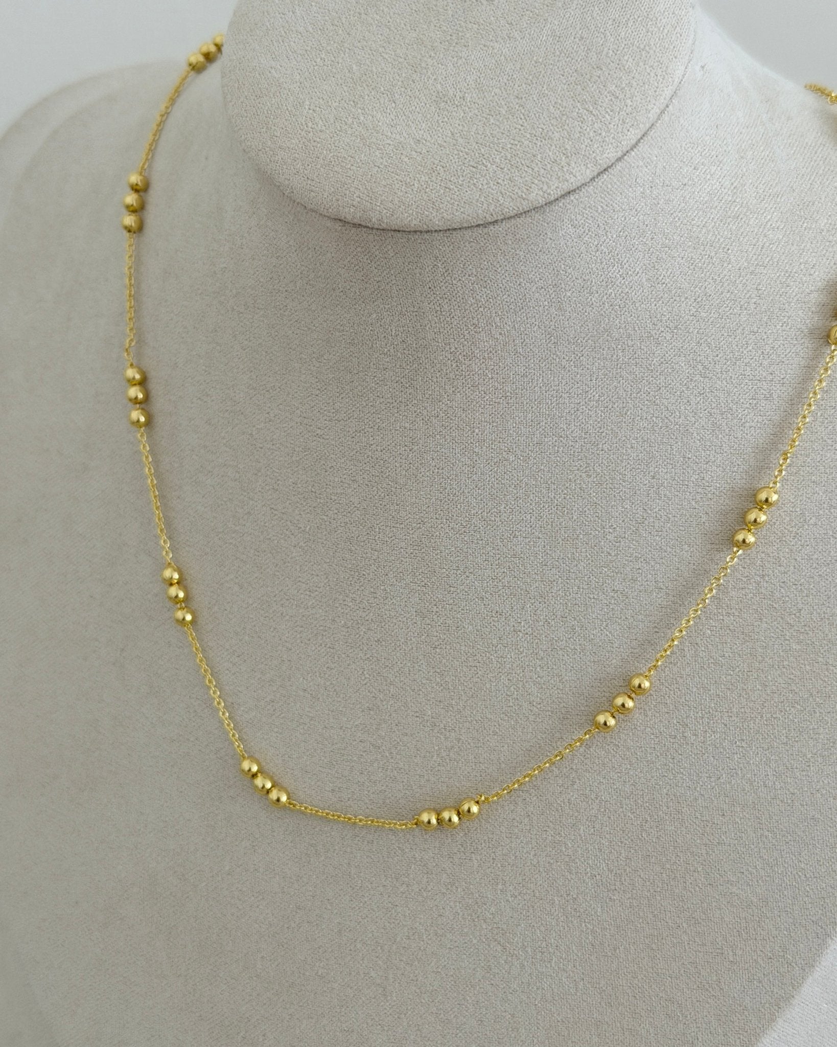 Dainty Beaded Necklace - Necklace | LimaLimón Store - 3