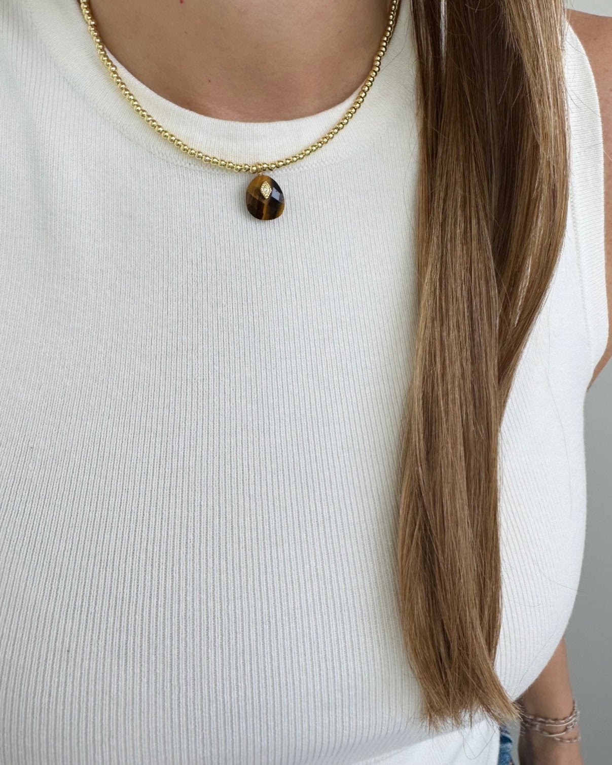 Evil eye Charm Necklace - Necklace | LimaLimón Store - 1