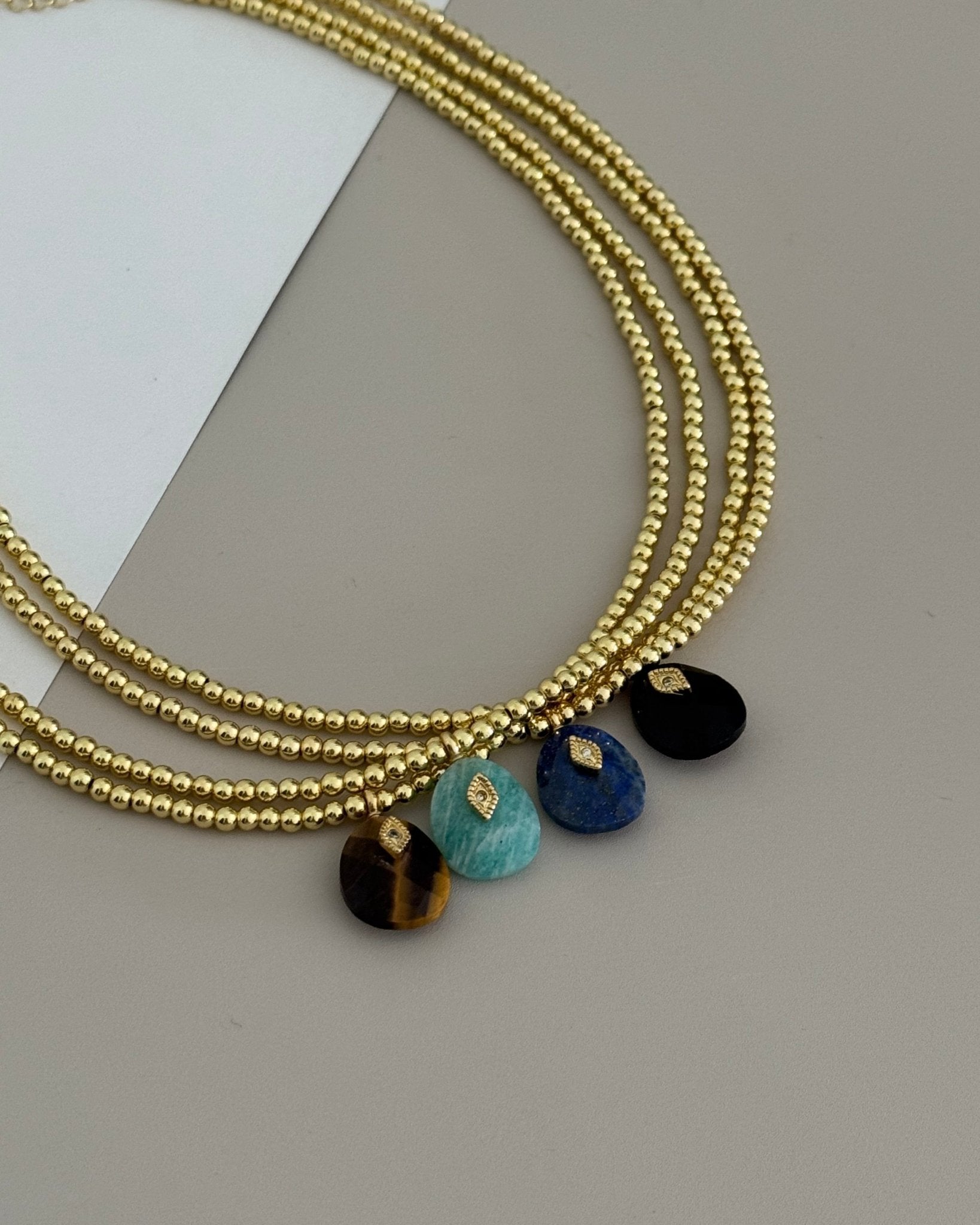 Evil eye Charm Necklace - Necklace | LimaLimón Store - 3