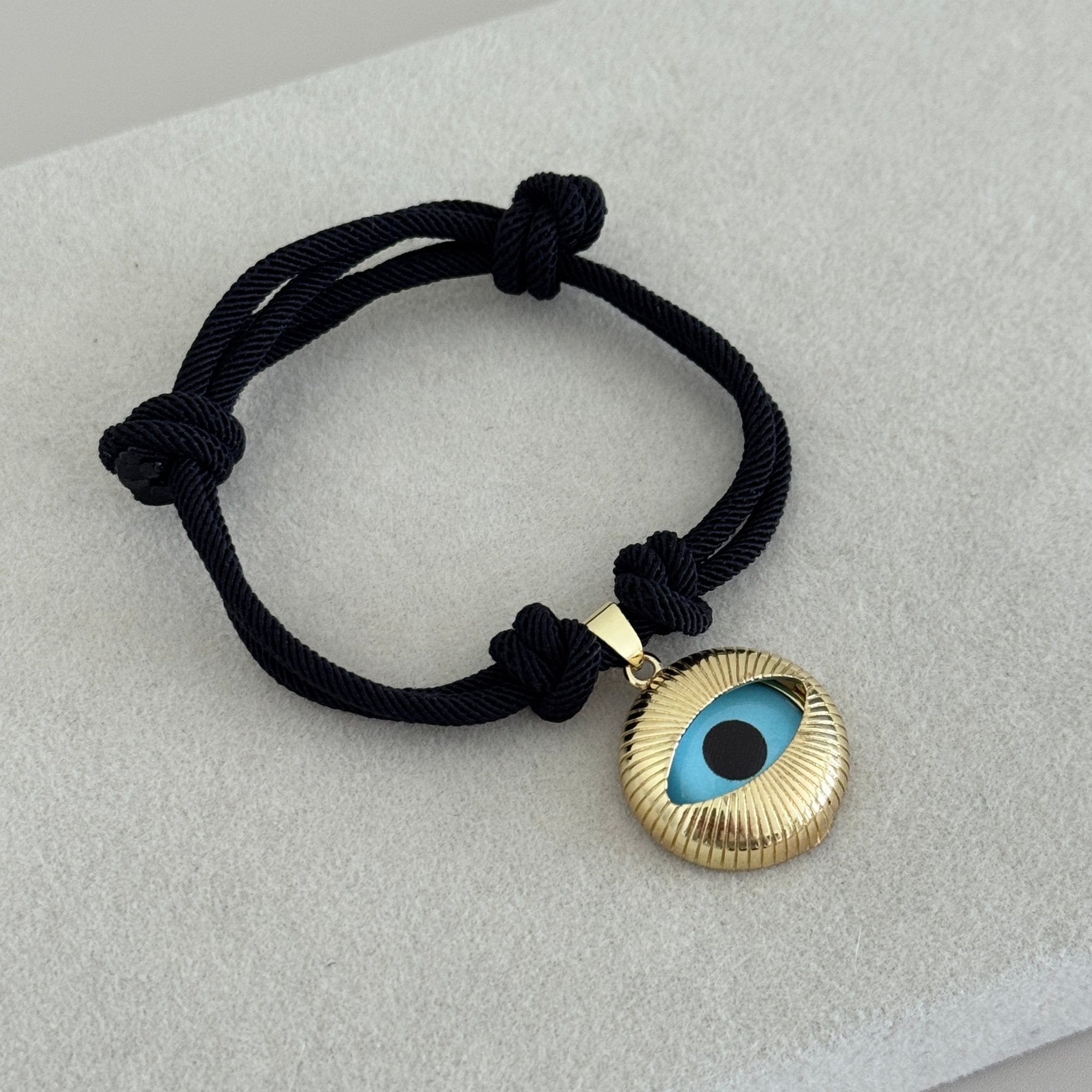 Evil Eye Cord Bracelet - Bracelet | LimaLimón Store - 3