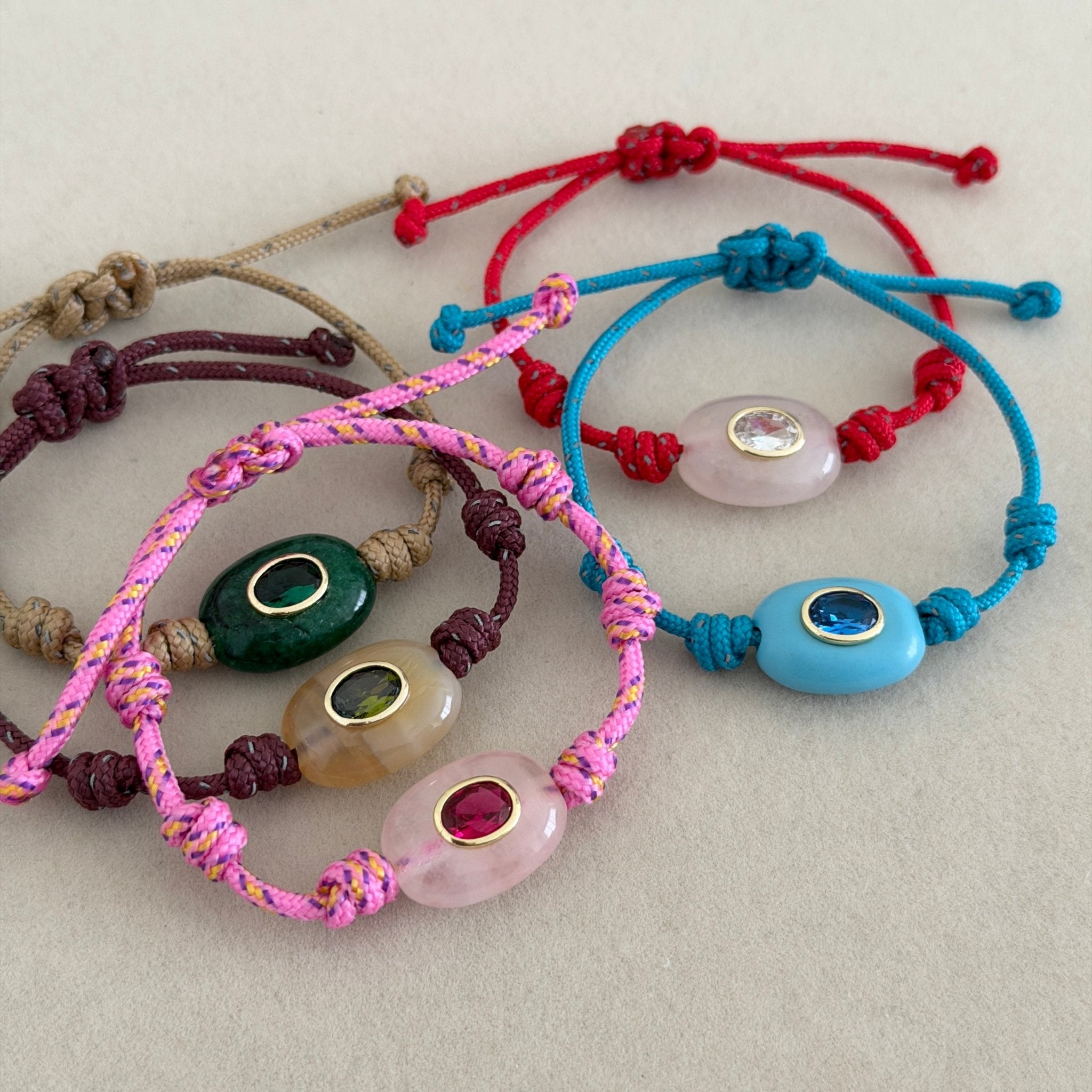 Evil Eye Cord Bracelet - Bracelet | LimaLimón Store - 7