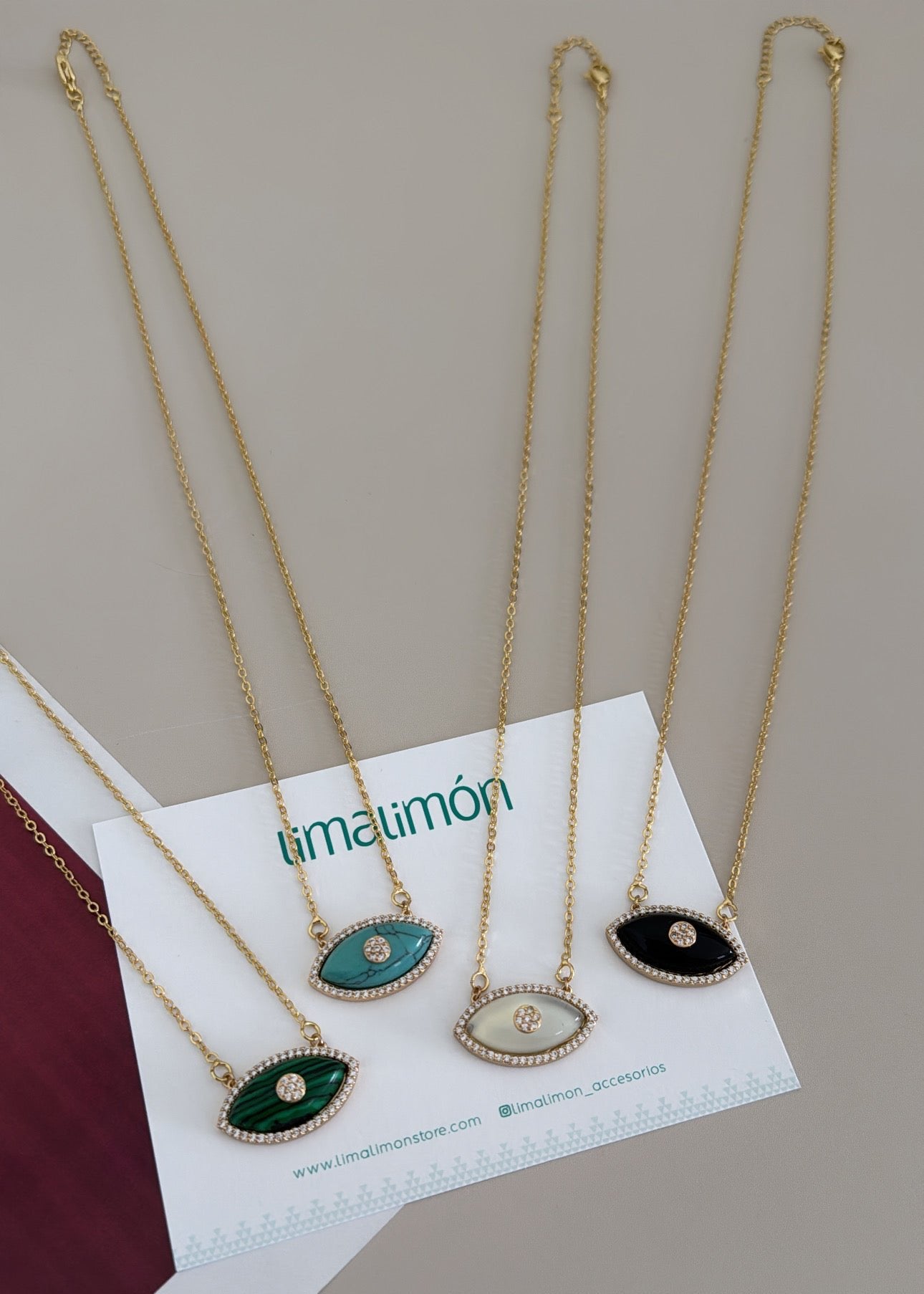 Evil Eye Necklace - LimaLimón Store