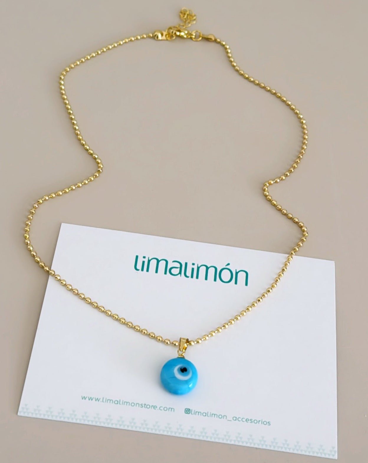 Evil Eye Necklace - Necklace | LimaLimón Store - 2