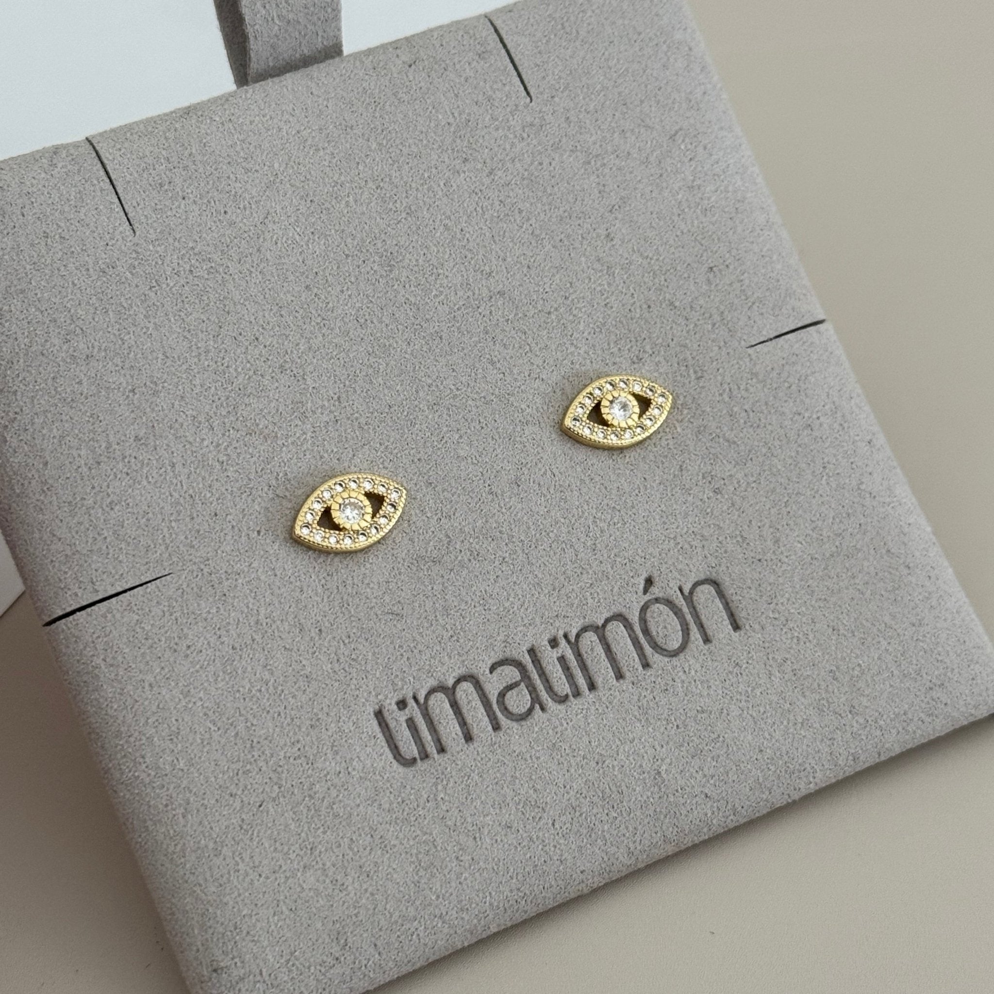 Evil Eye Stud - Earring | LimaLimón Store - 2