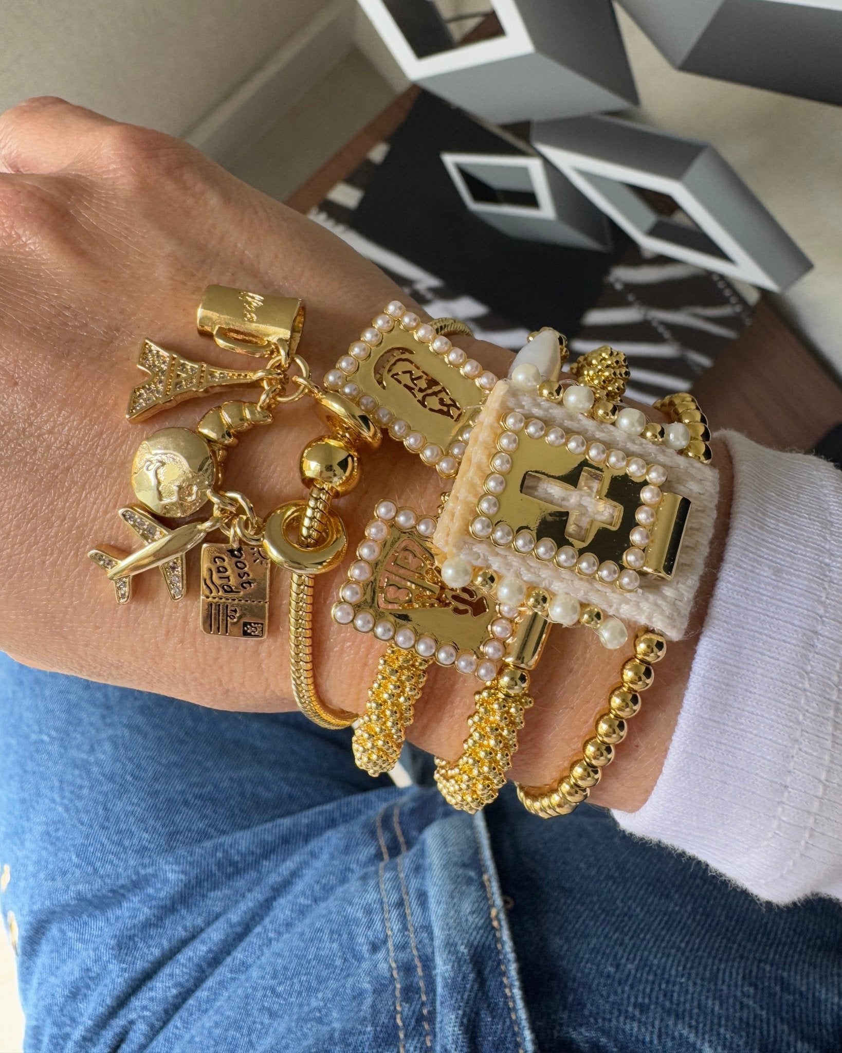 Faith Beaded Bracelet – Handmade Charm Edition - Bracelet | LimaLimón Store - 3