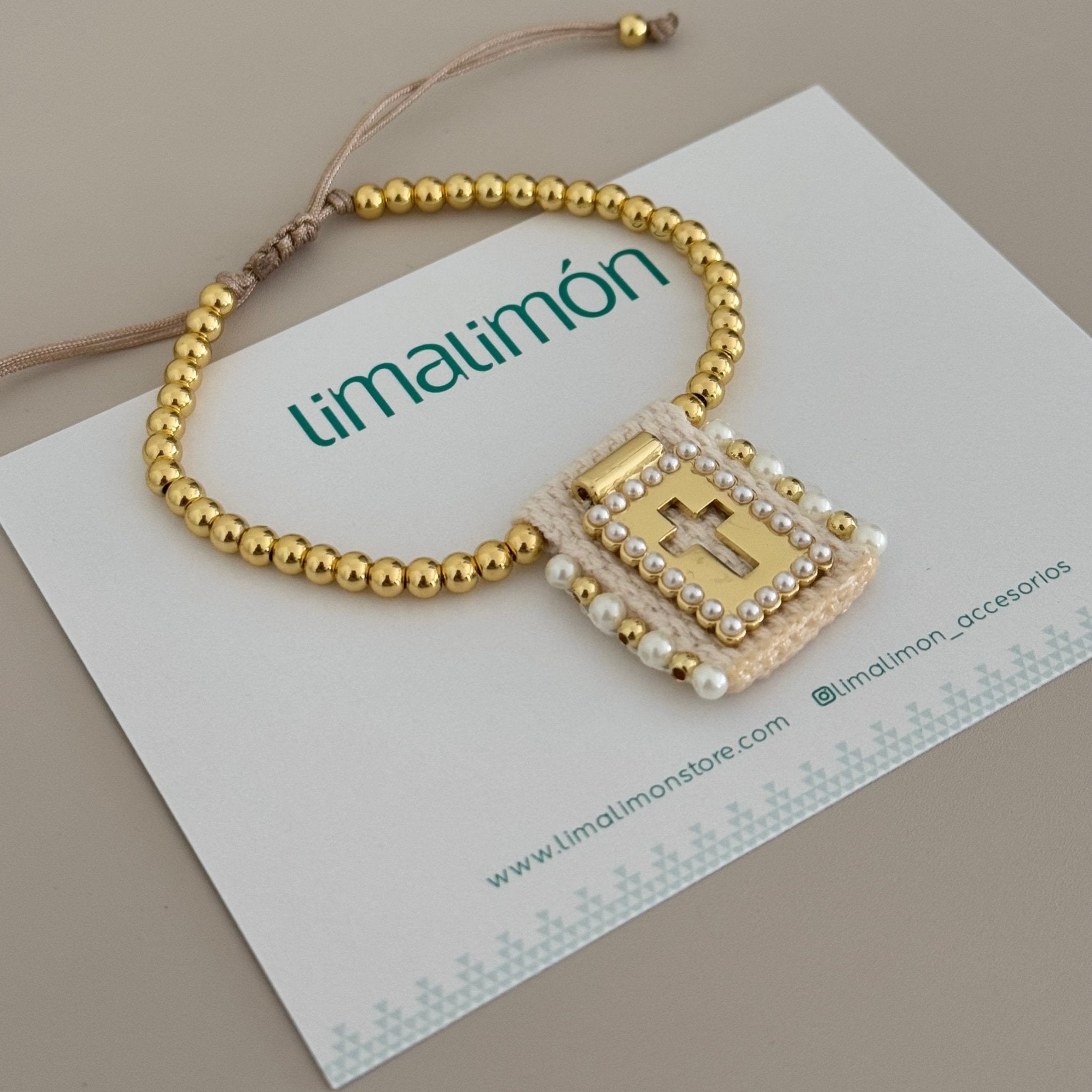 Faith Beaded Bracelet – Handmade Charm Edition - Bracelet | LimaLimón Store - 5