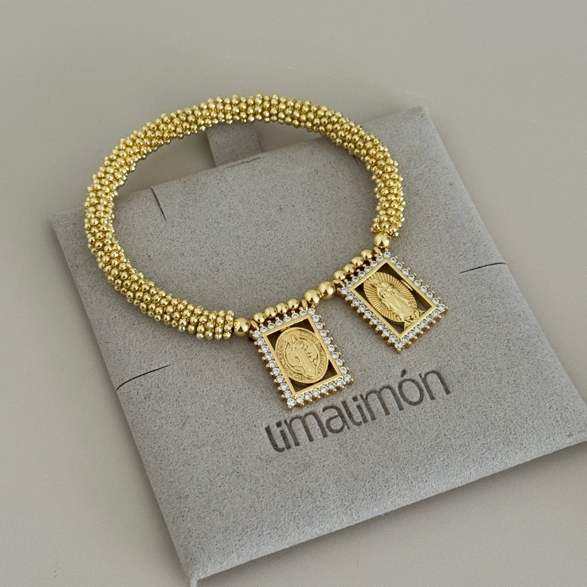 Faith & Devotion Charm Bracelet - Bracelets | LimaLimón Store - 2