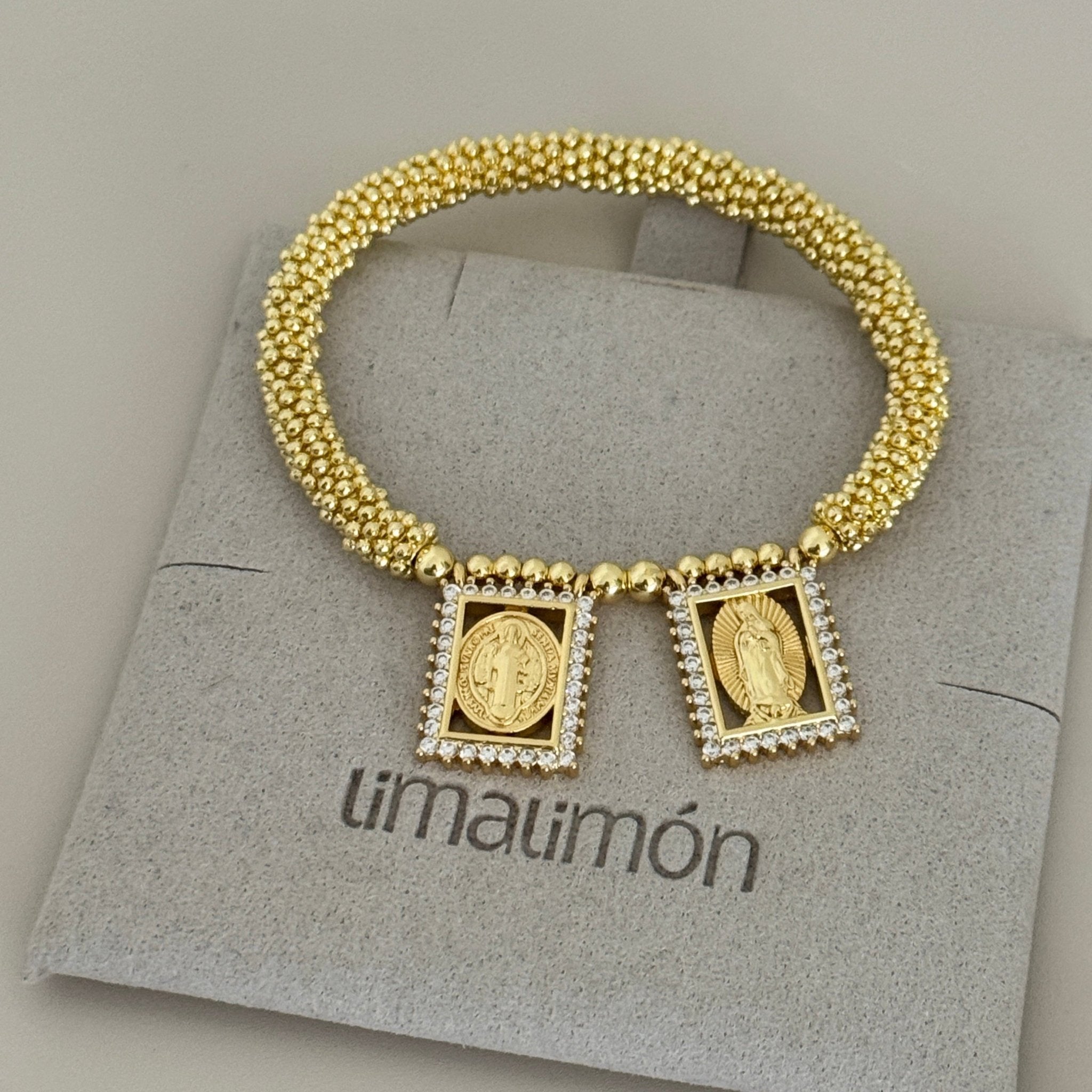 Faith & Devotion Charm Bracelet - Bracelets | LimaLimón Store - 4