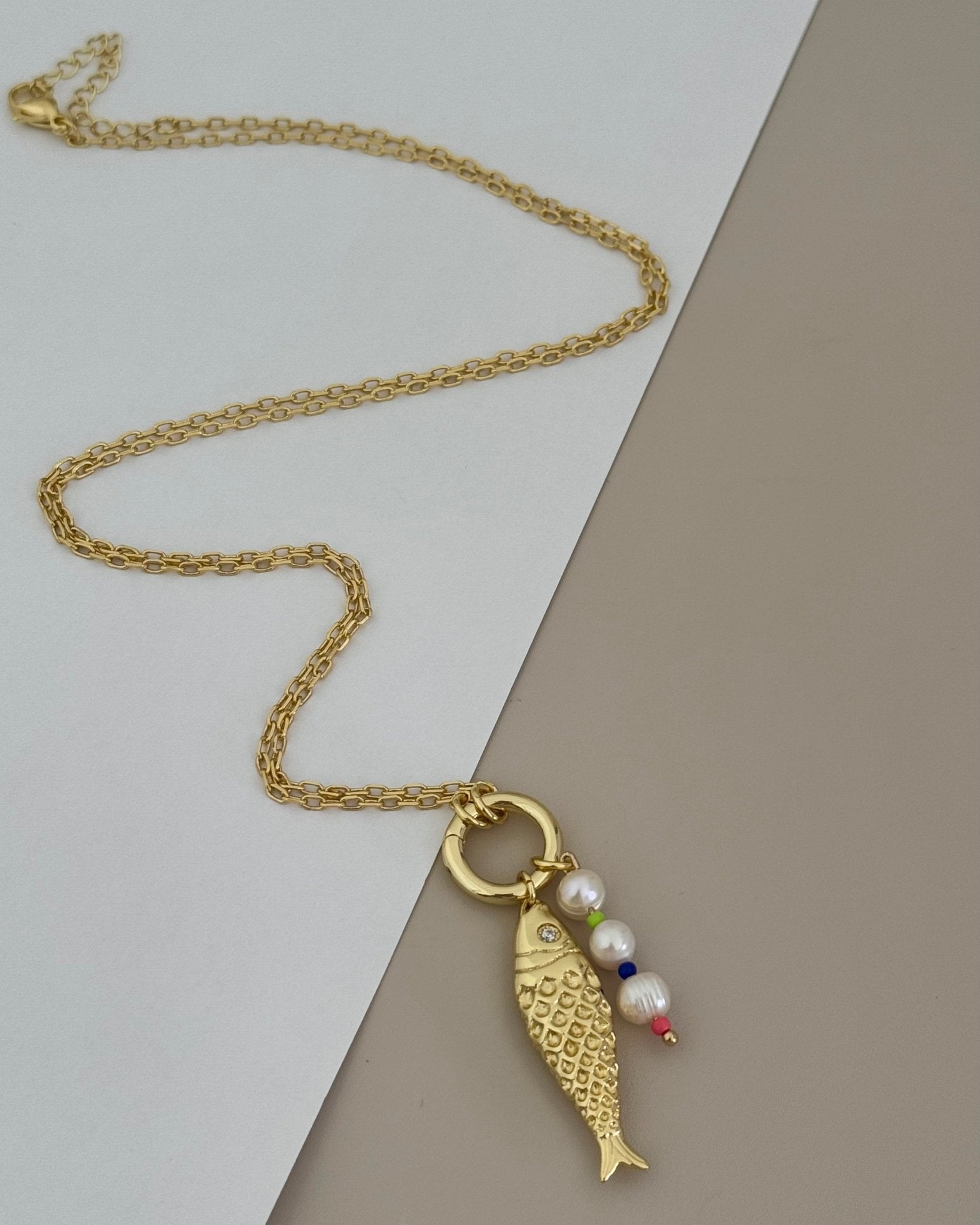 Fish Pearls Necklace - Necklace | LimaLimón Store - 2