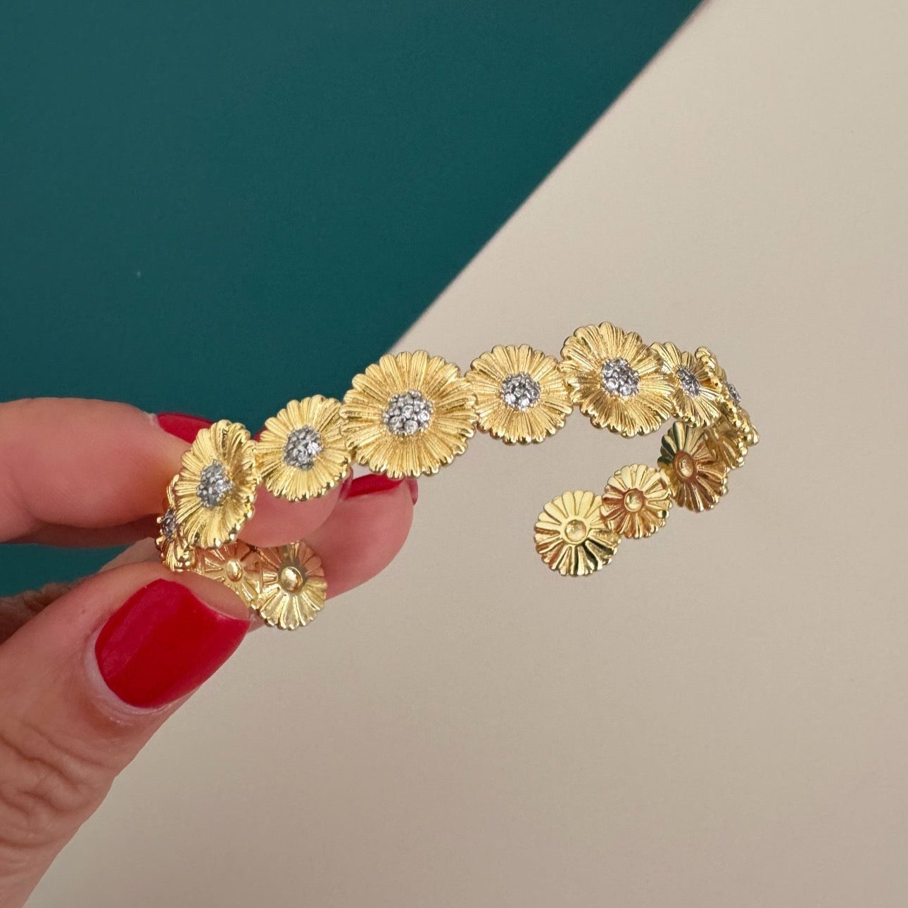 Flower Bangle - LimaLimón Store