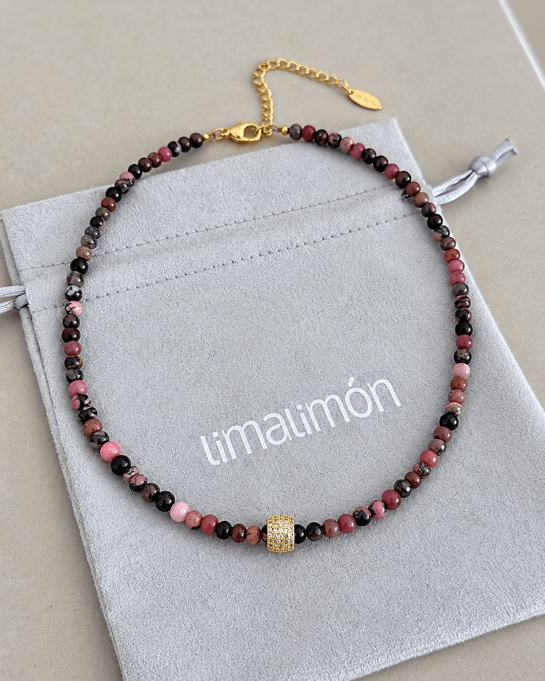 Gemstone Beaded Necklace - Necklaces | LimaLimón Store - 4