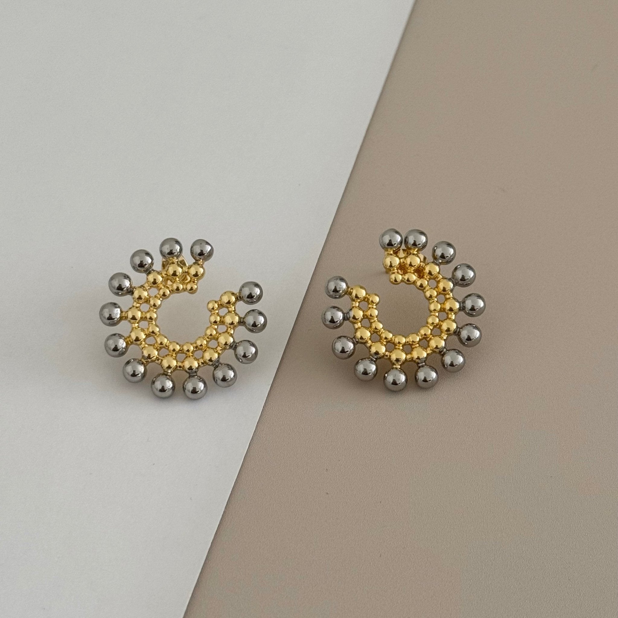 Gold and Silver Stud - LimaLimón Store