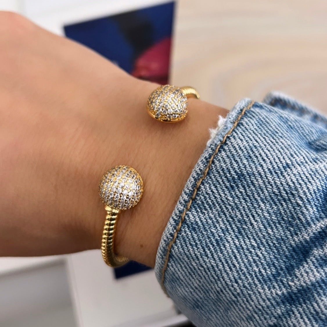 Gold Bangle - LimaLimón Store