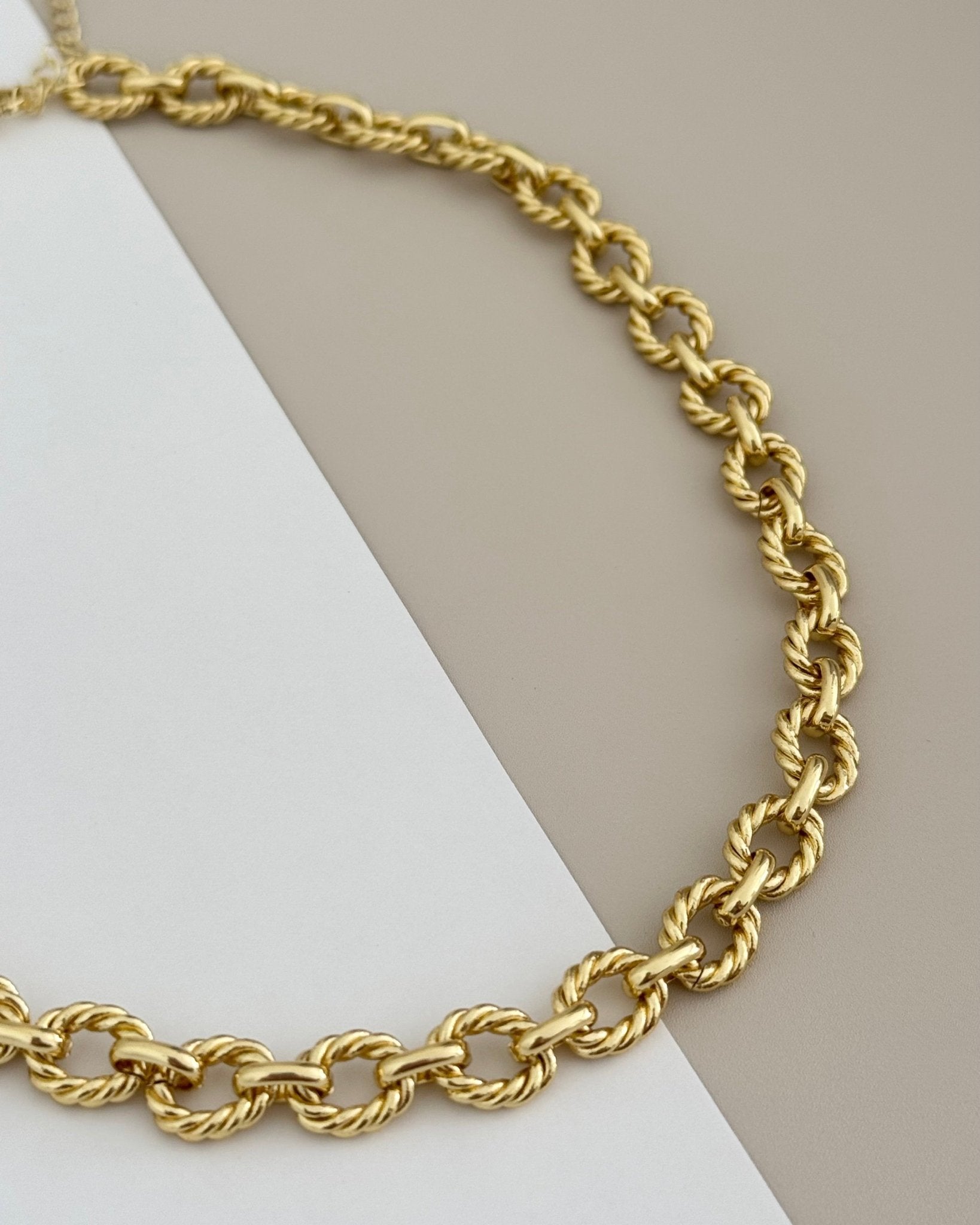 Gold Chain Necklace - Necklace | LimaLimón Store - 5