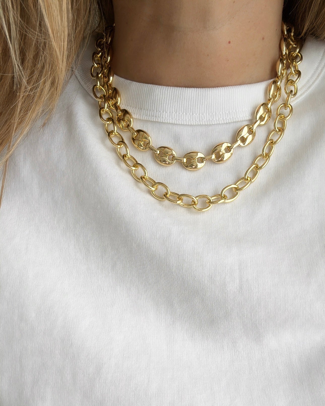 Gold Chain Necklace - Necklace | LimaLimón Store - 4