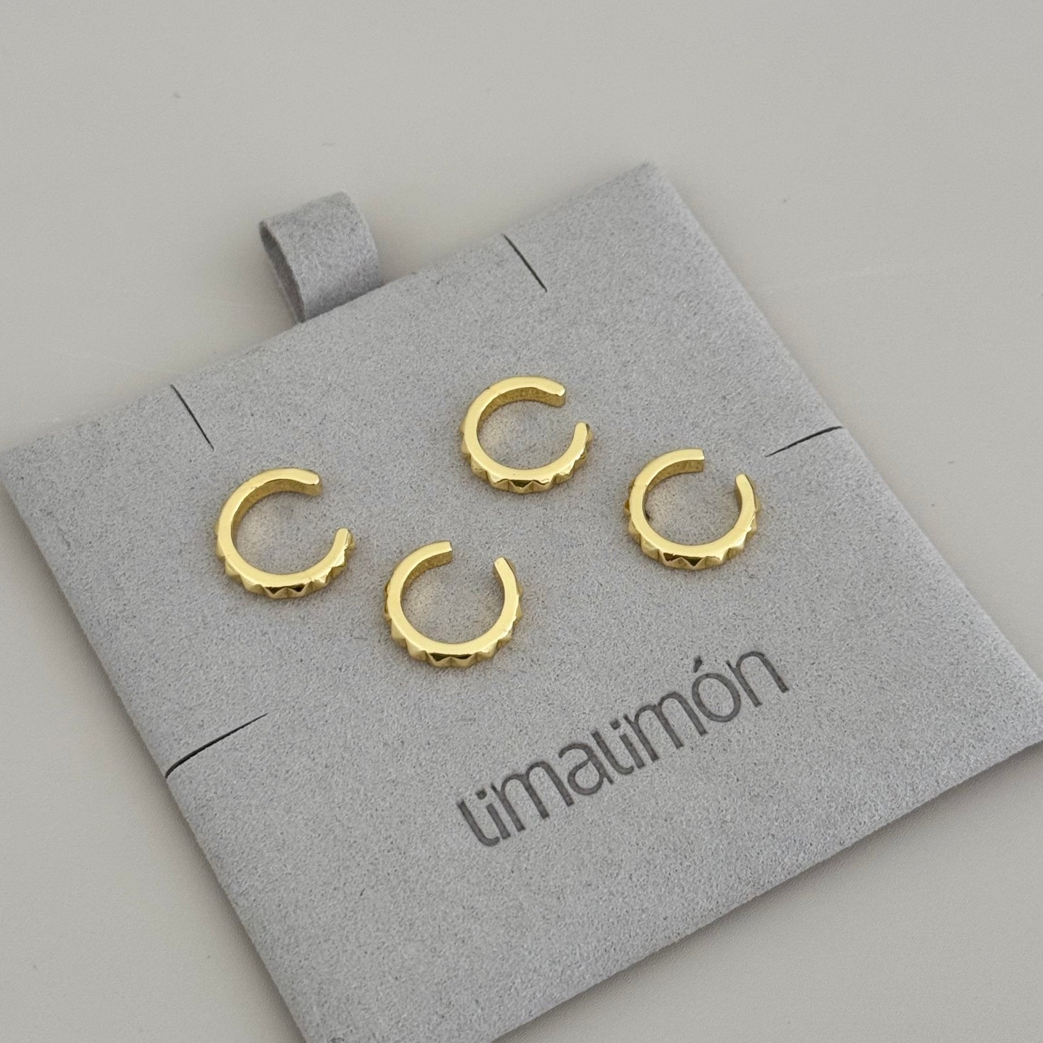 Gold Ear Cuff - Earring | LimaLimón Store - 3