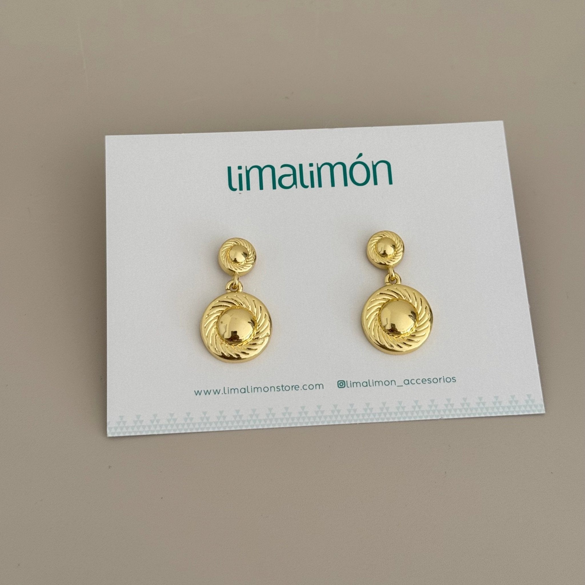 Gold Earring - LimaLimón Store