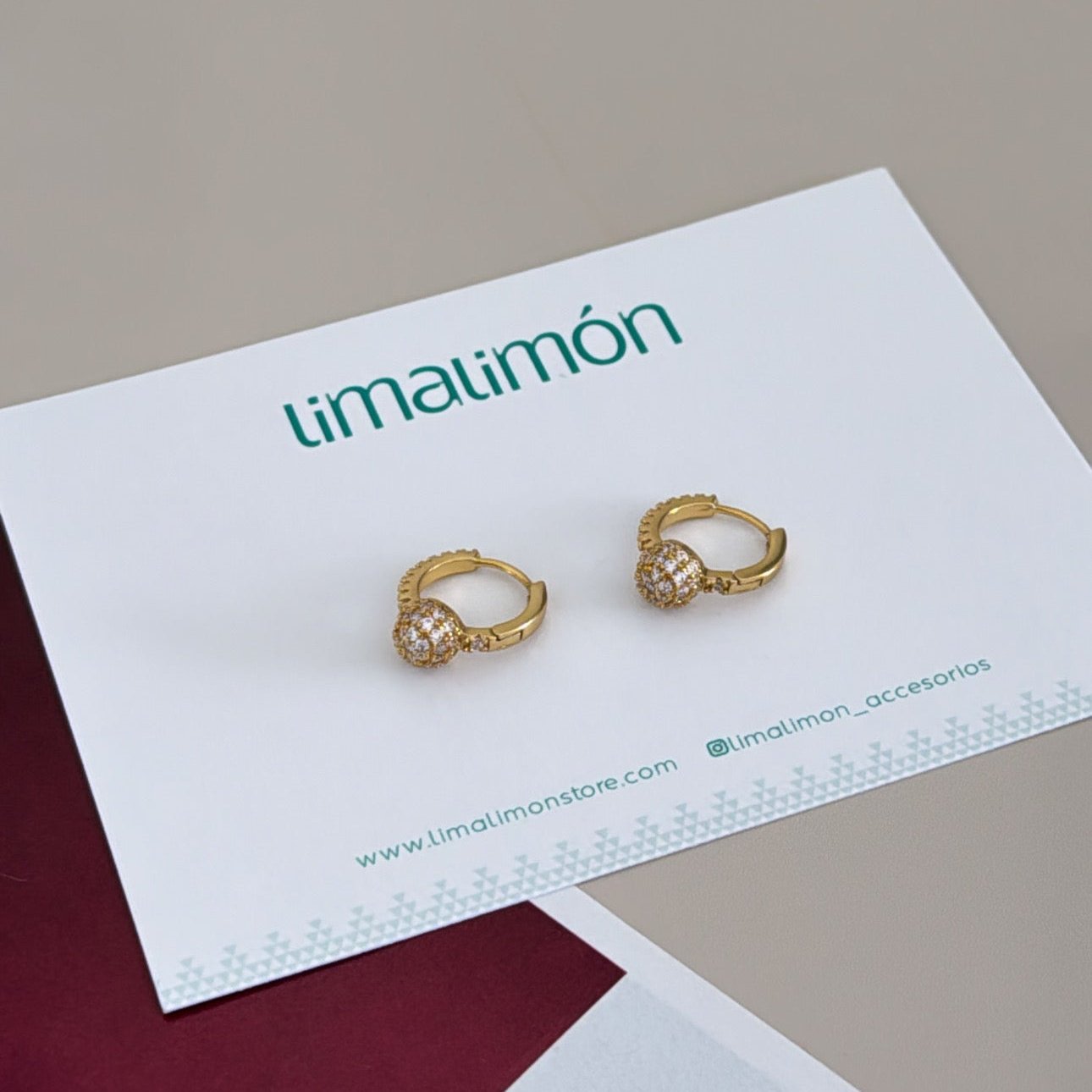 Gold Hoops - LimaLimón Store