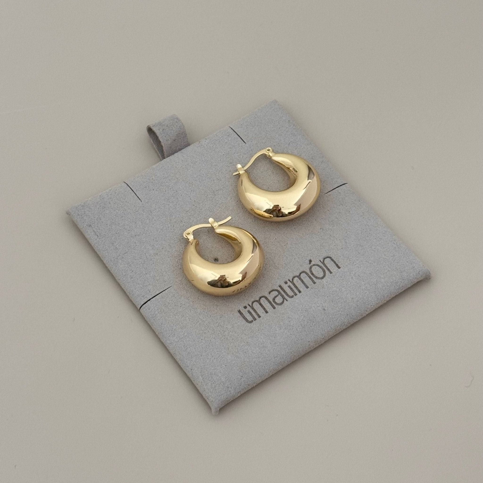 Gold Hoops - LimaLimón Store