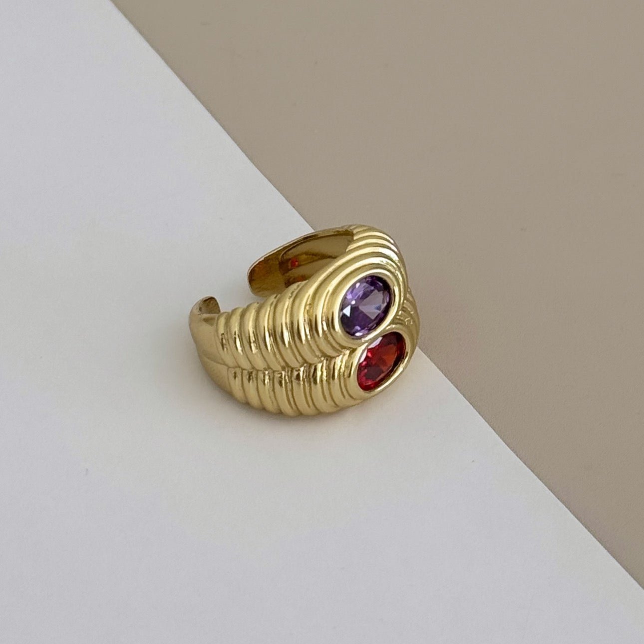 Gold Ring - ring jewelry | LimaLimón Store - 3