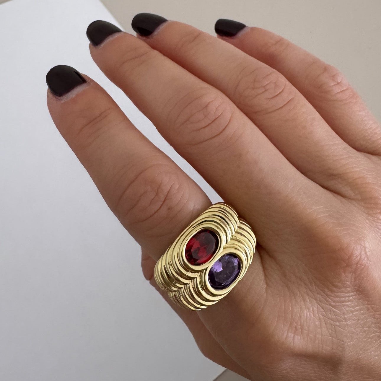 Gold Ring - ring jewelry | LimaLimón Store - 1