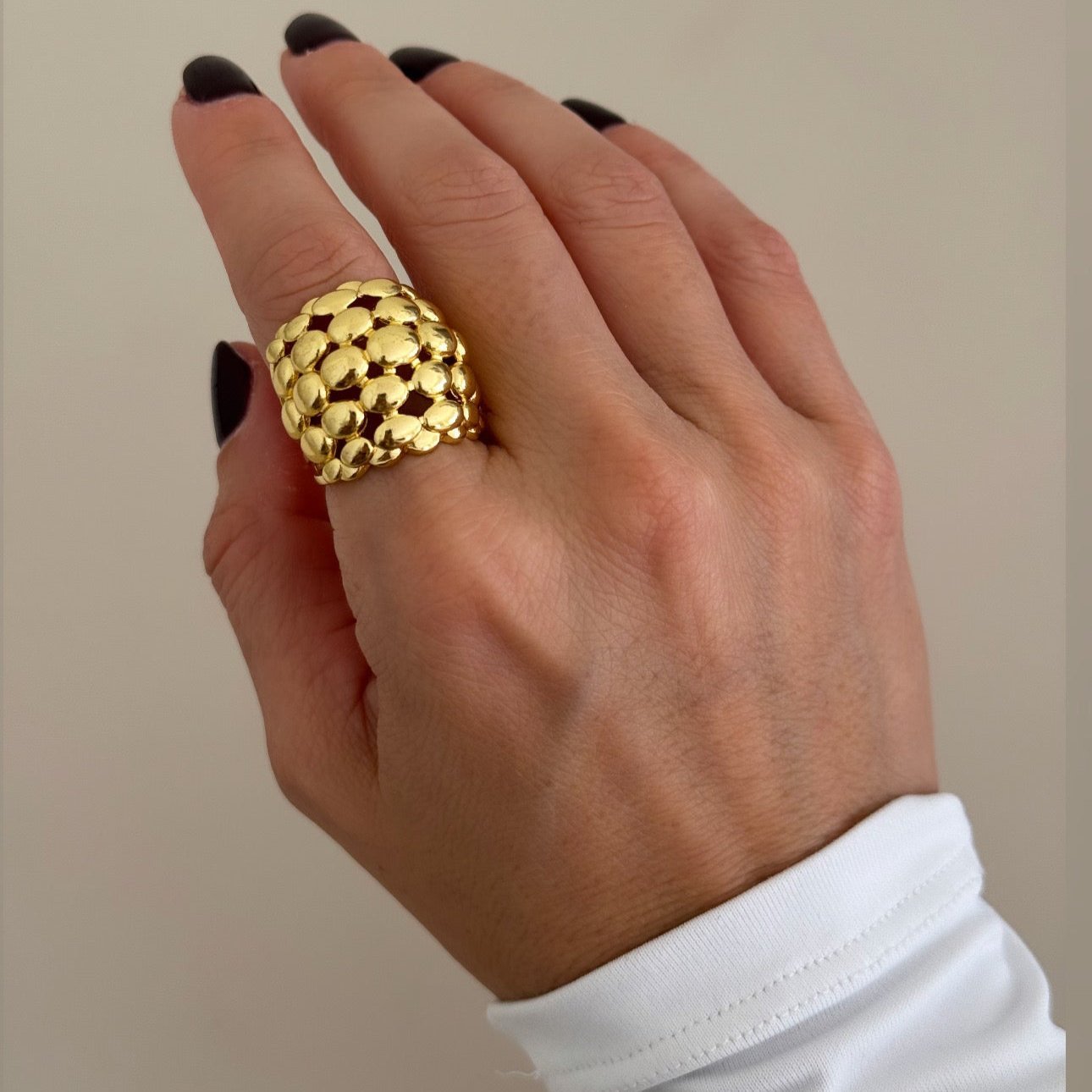 Gold Ring - ring jewelry | LimaLimón Store - 1