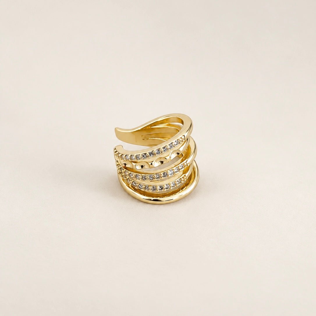 Golden Glow Ear Cuff - Earring | LimaLimón Store - 2