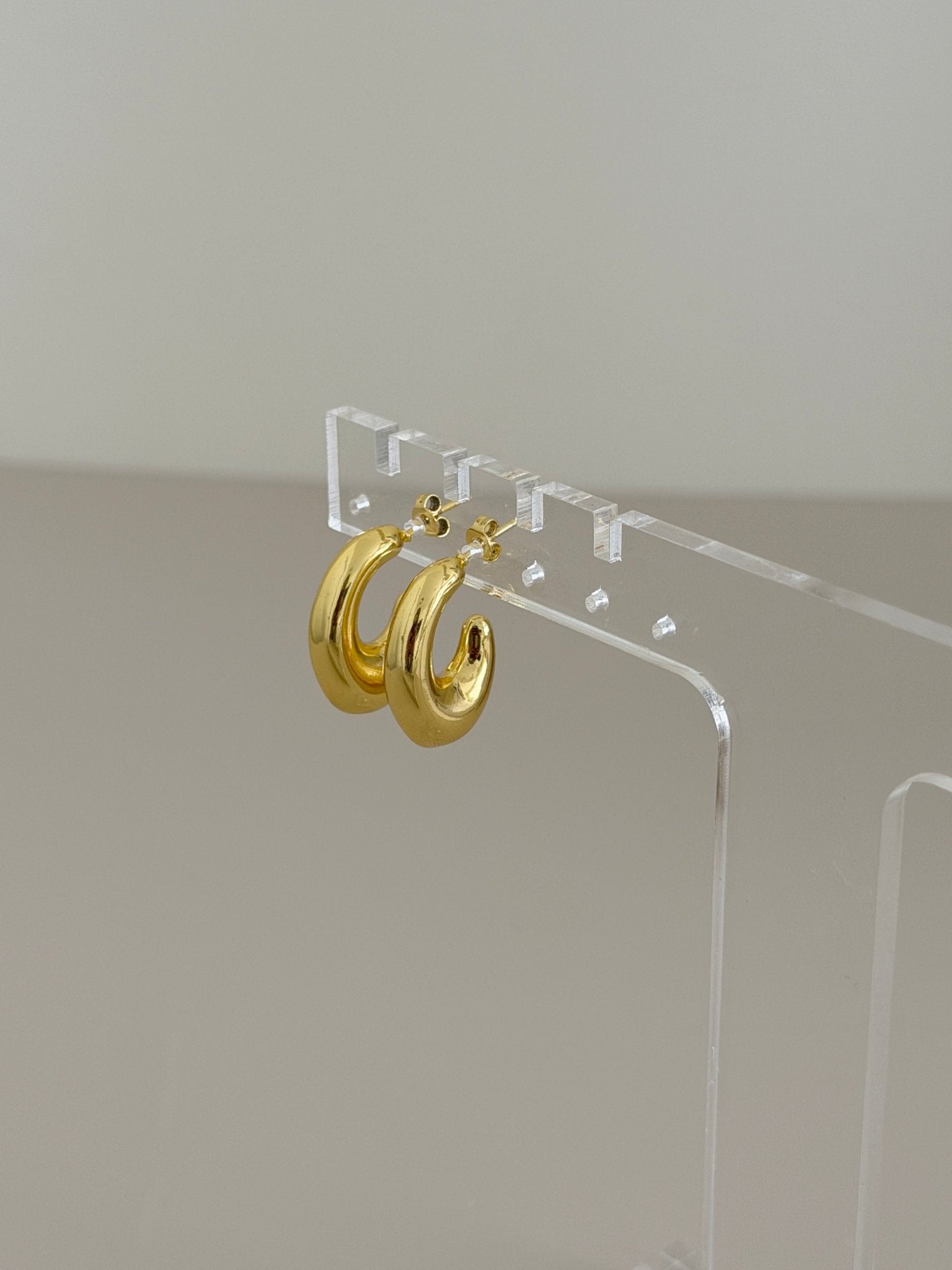 Golden Melt Drop Earrings - Earring | LimaLimón Store - 3