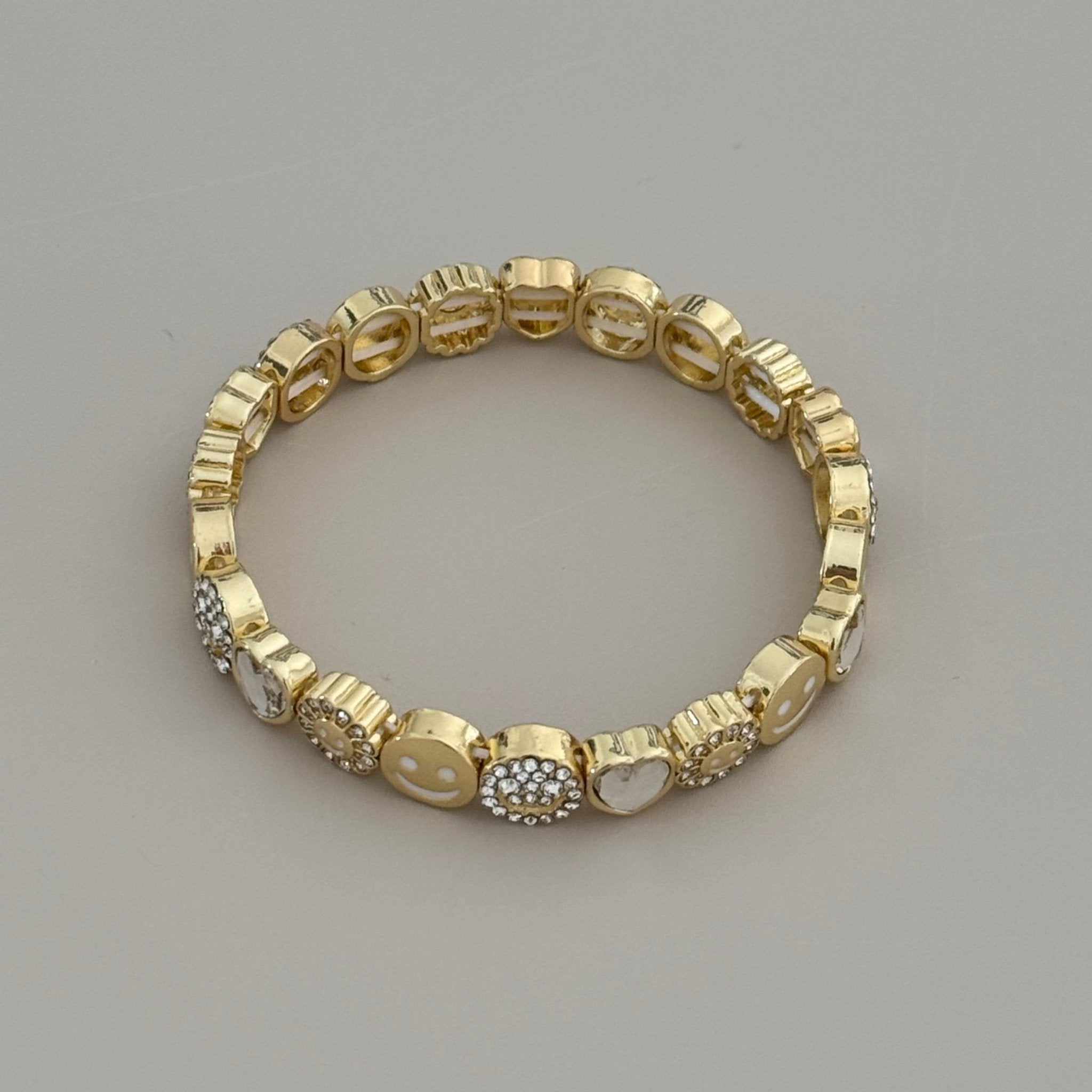 Golden Mood Stretch Bracelet - Bracelet | LimaLimón Store - 3