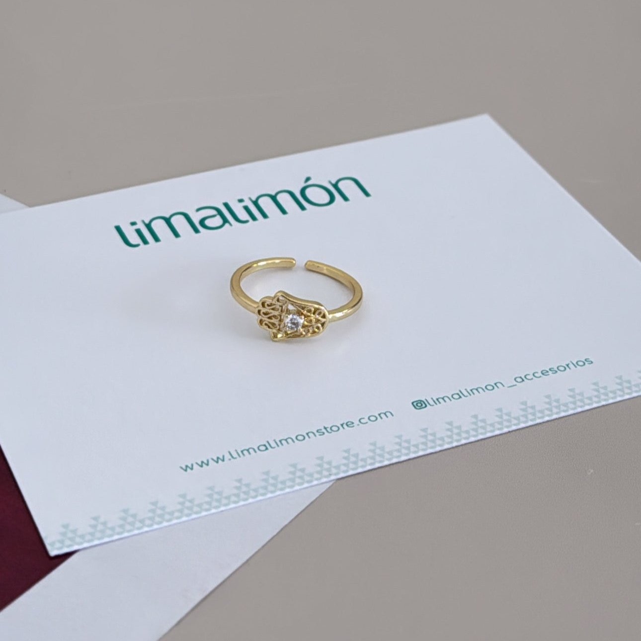 Hamsa Ring - ring jewelry | LimaLimón Store - 2
