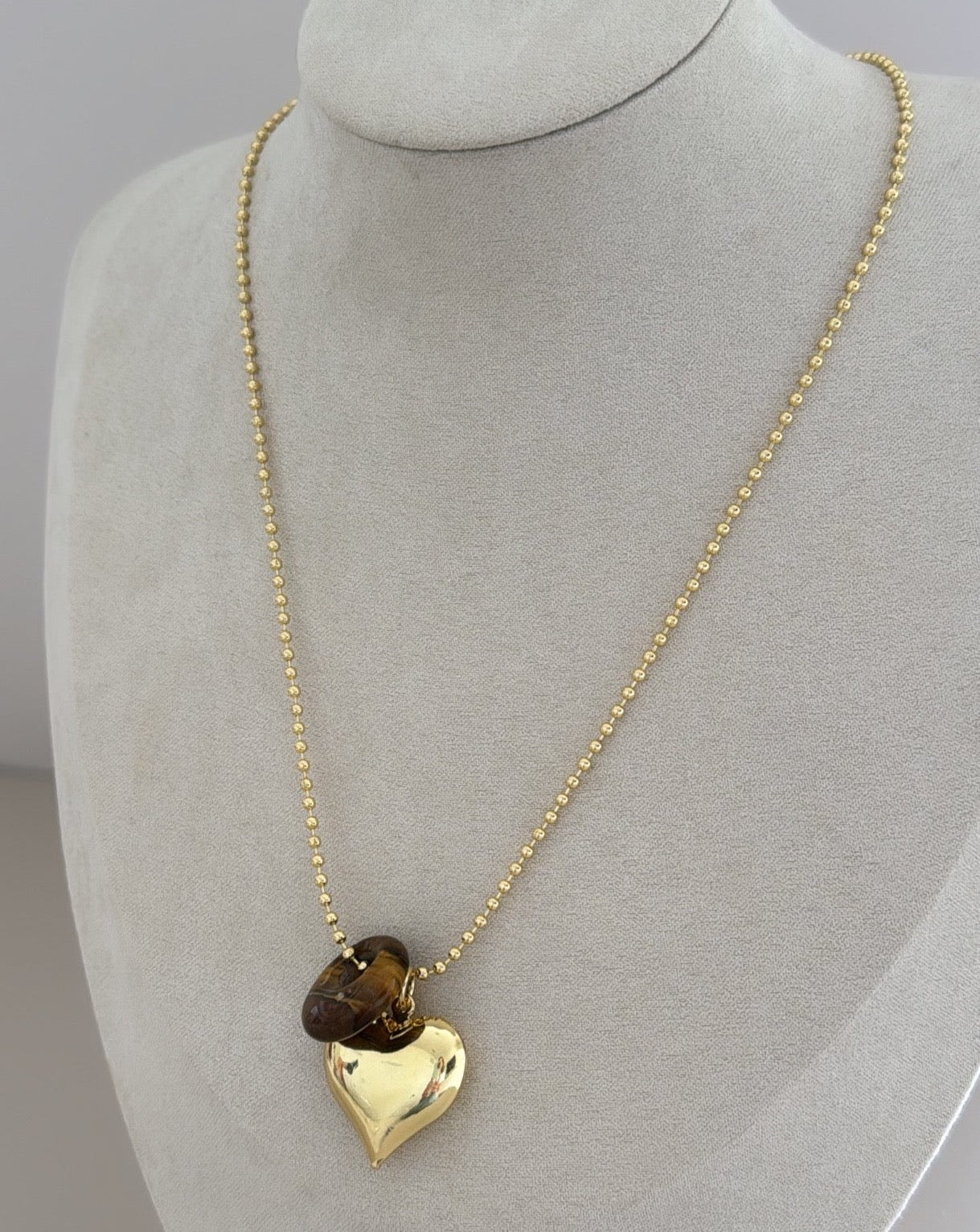 Heart and Charm Necklace - Necklace | LimaLimón Store - 4