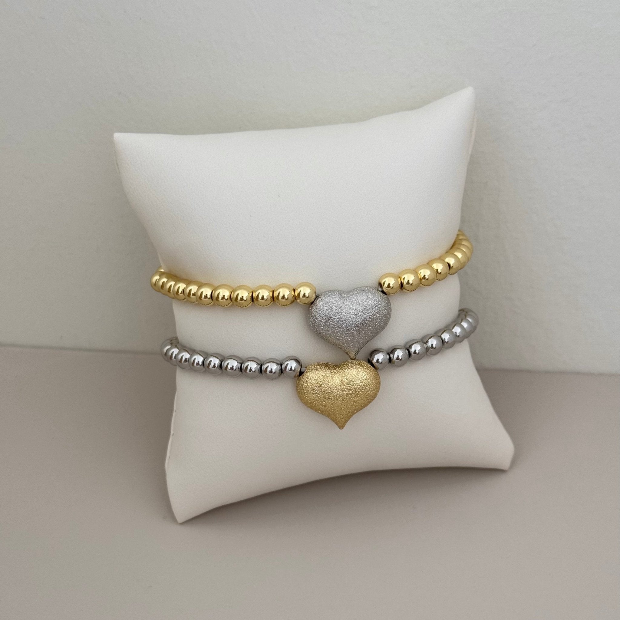 Heart Bead Bracelet - Bracelets | LimaLimón Store - 4