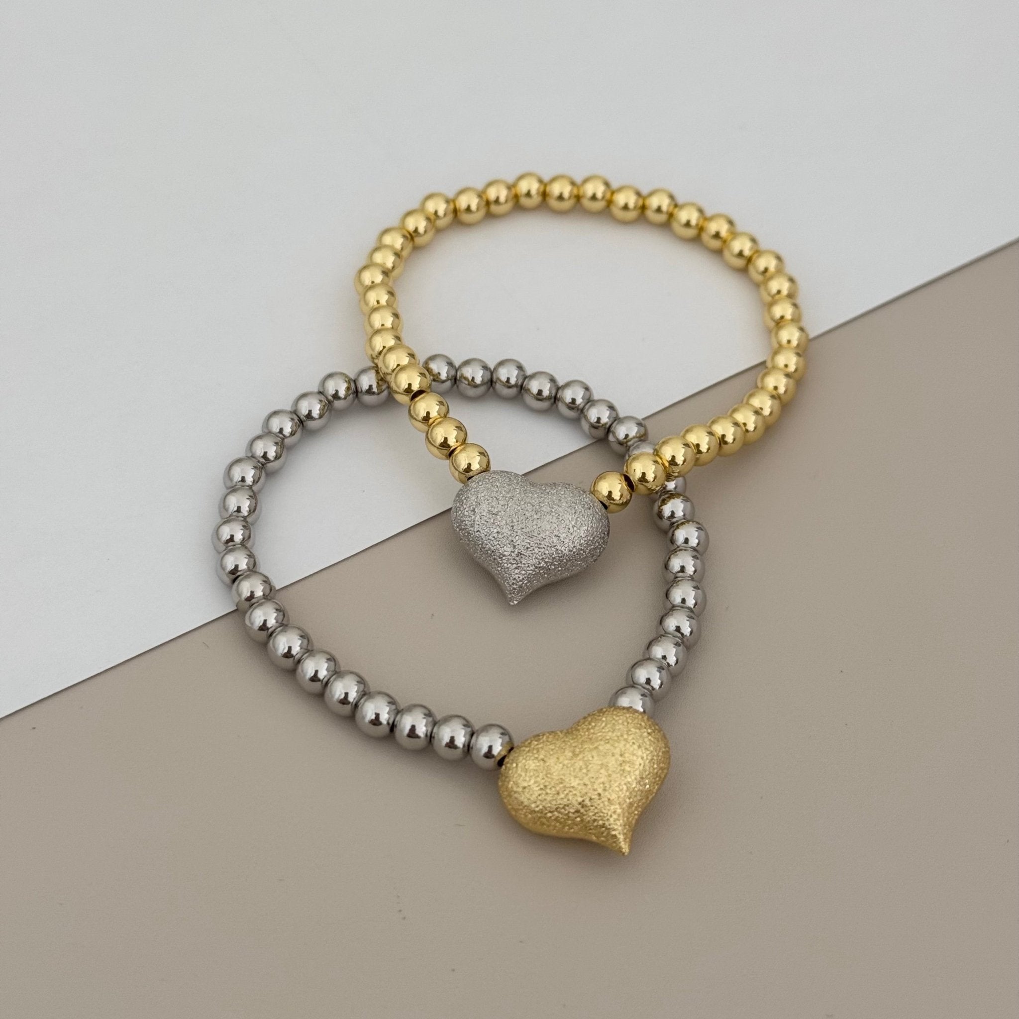 Heart Bead Bracelet - Bracelets | LimaLimón Store - 5