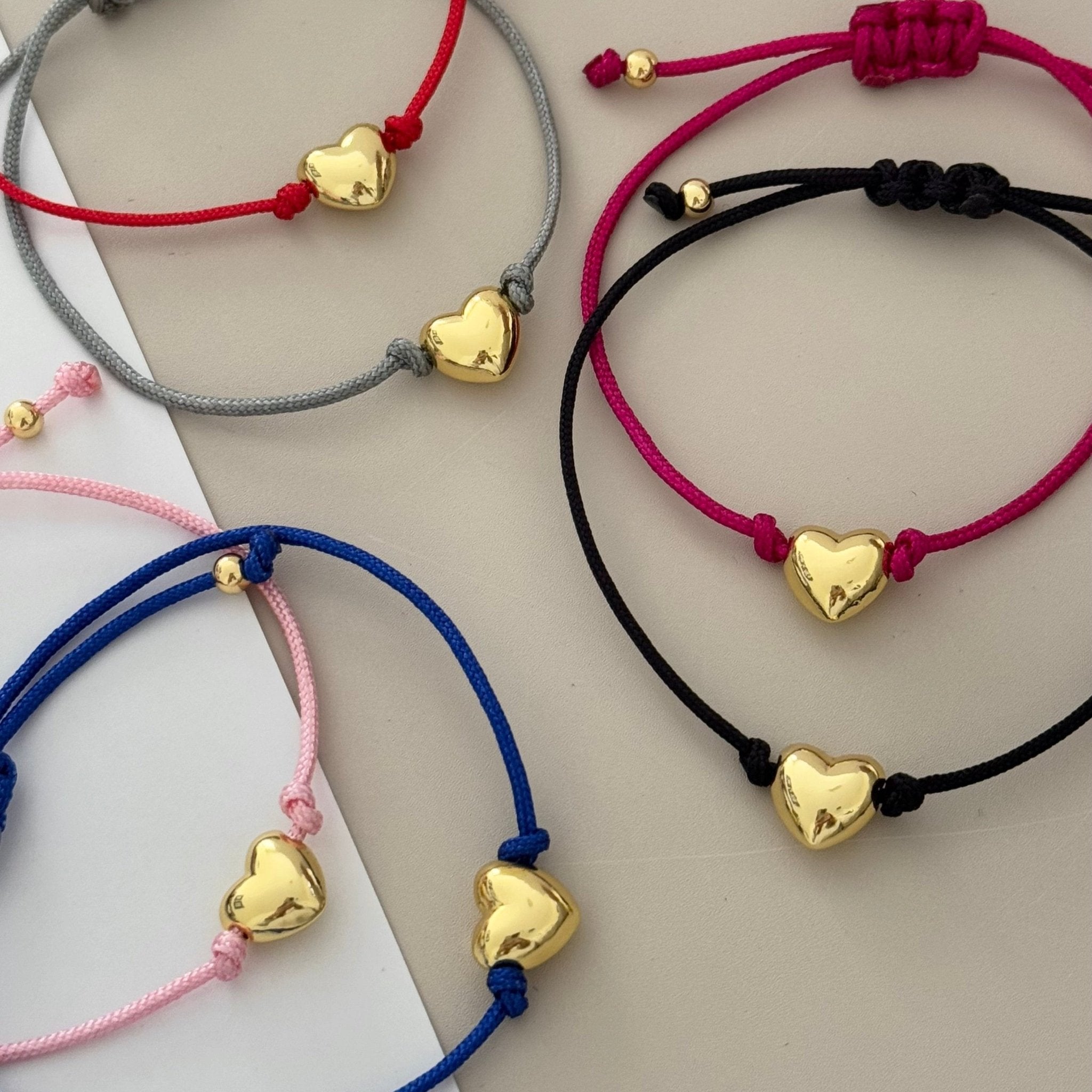 Heart Cord Bracelet - Bracelet | LimaLimón Store - 8