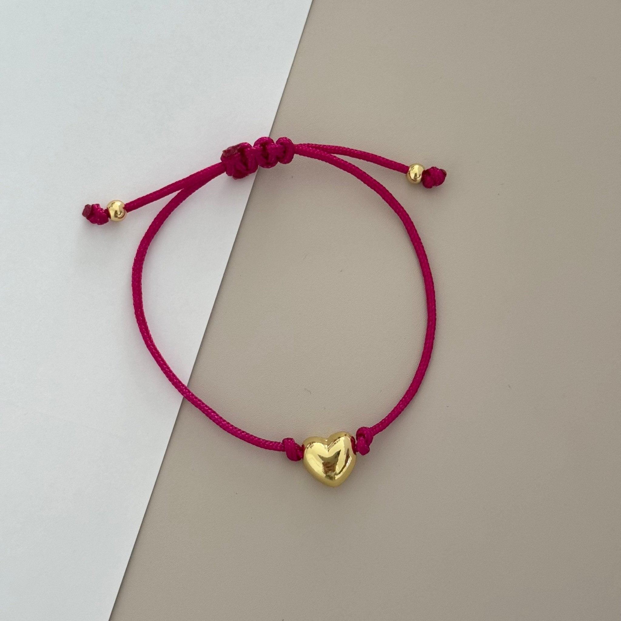 Heart Cord Bracelet - Bracelet | LimaLimón Store - 4
