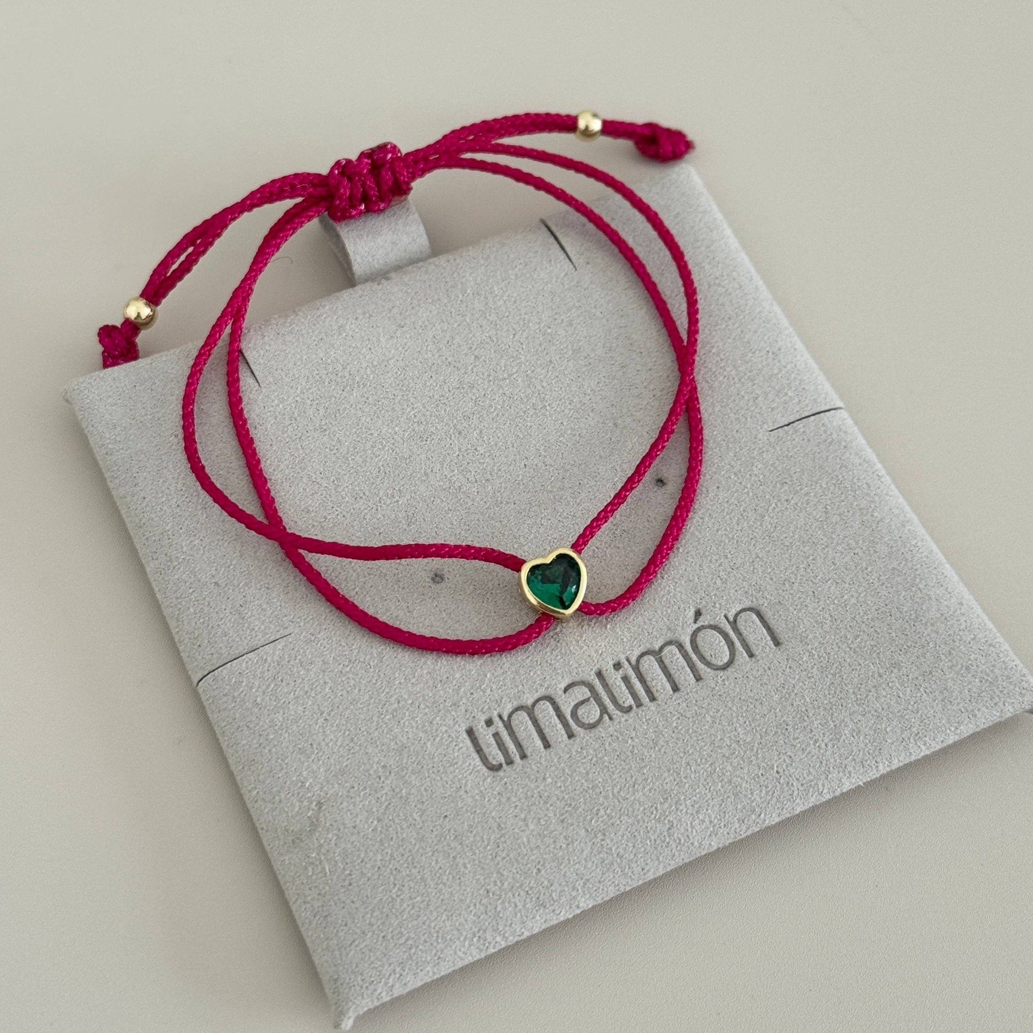 Heart Cord Bracelet - Bracelet | LimaLimón Store - 2
