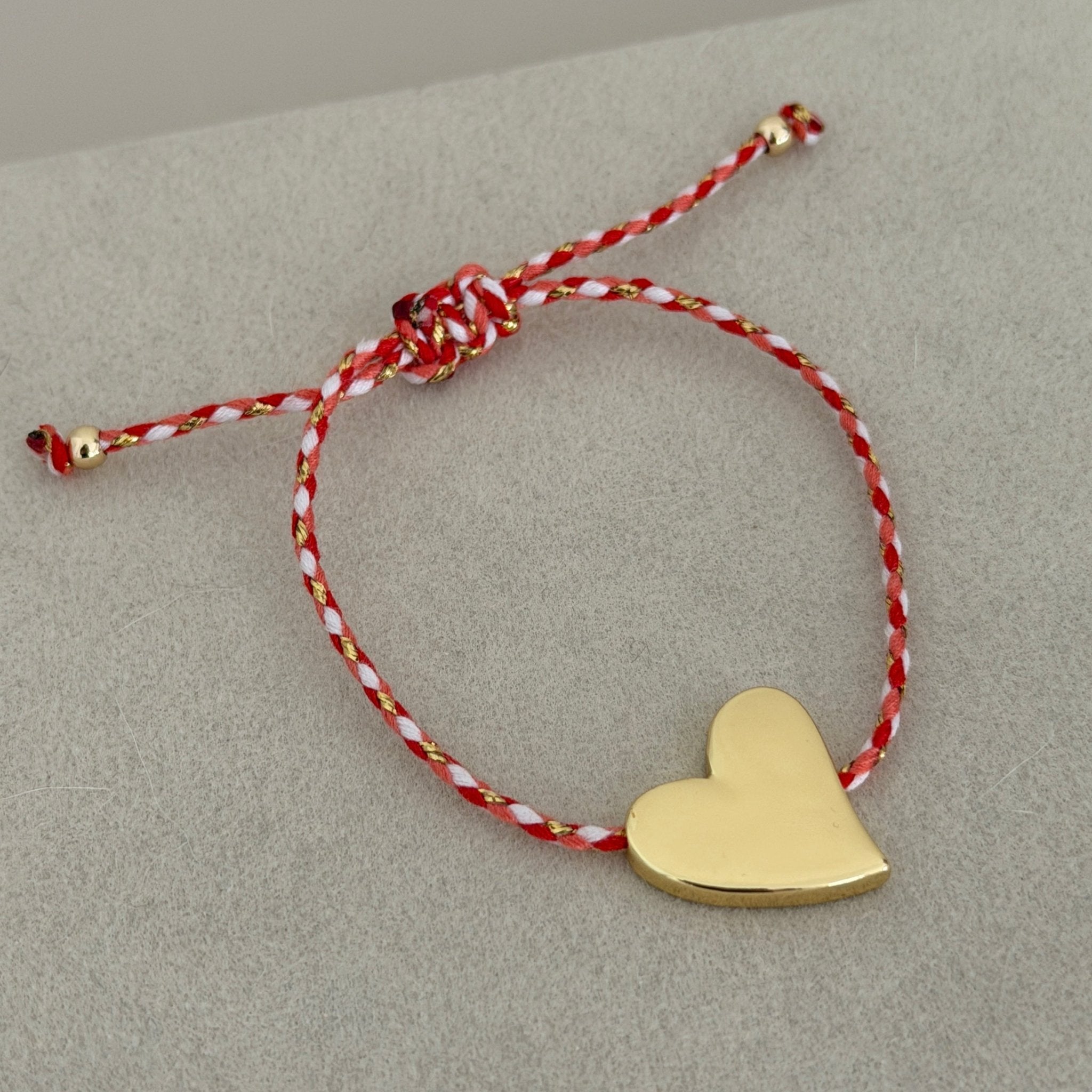 Heart Cord Bracelet - Bracelets | LimaLimón Store - 1