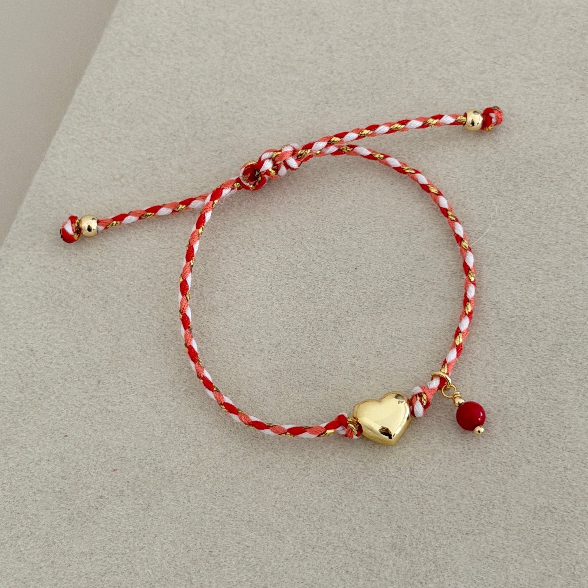 Heart Cord Bracelet - Bracelets | LimaLimón Store - 1