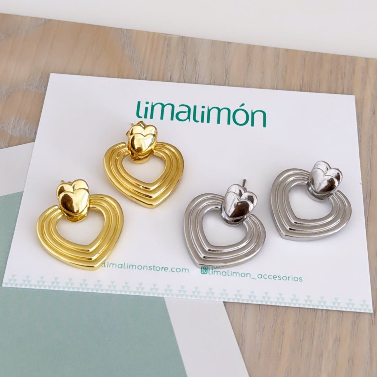 Heart Earring - Earring | LimaLimón Store - 1