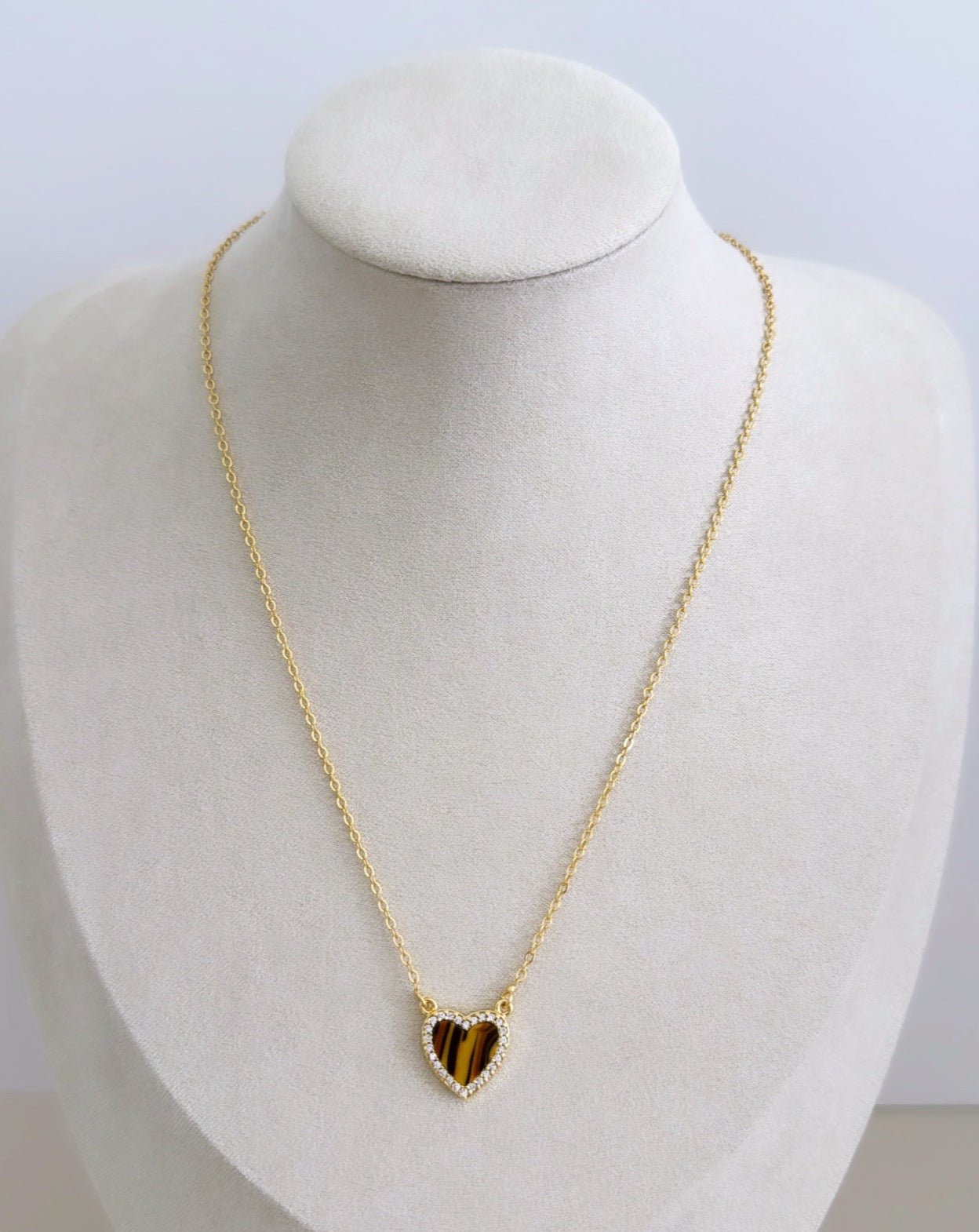 Heart Enamel Necklace - LimaLimón Store