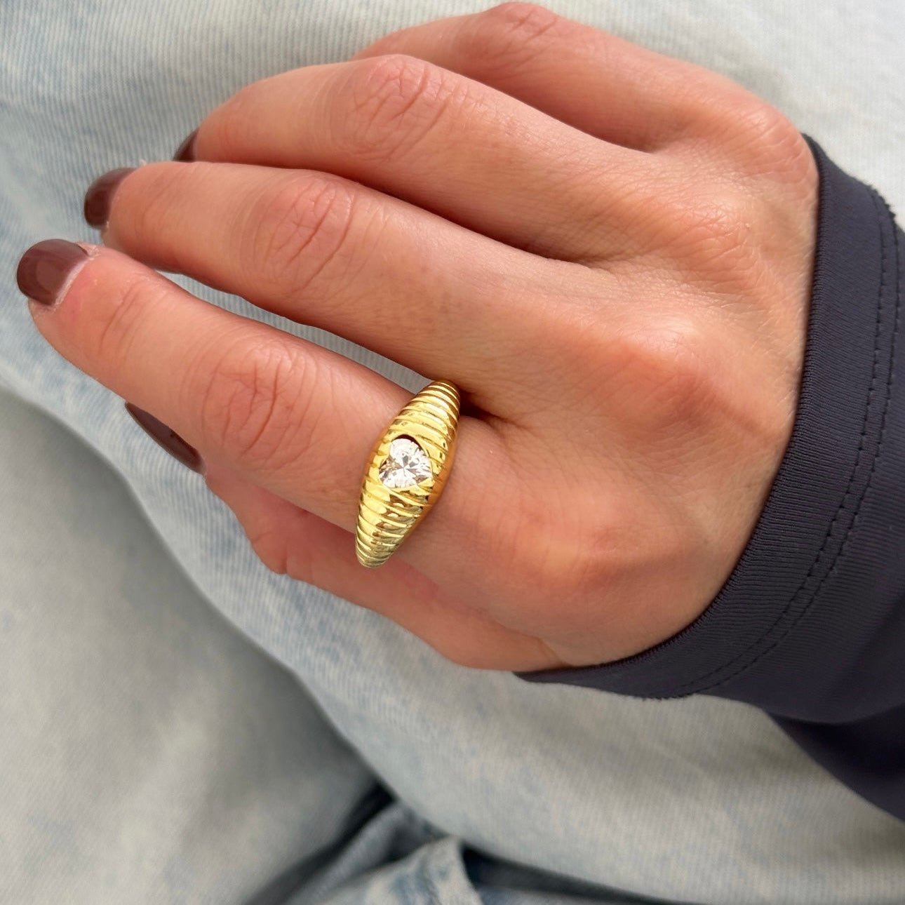 Heart Glow Ring - ring jewelry | LimaLimón Store - 2