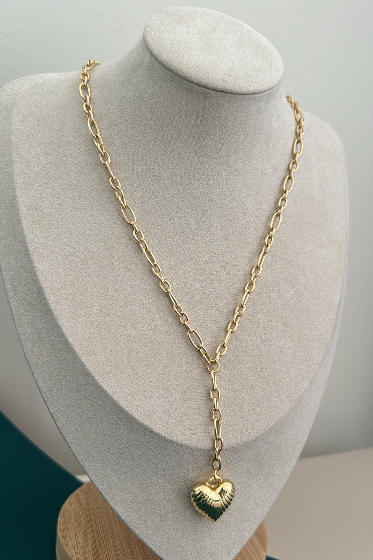 Heart Long Necklace - Necklace | LimaLimón Store - 5