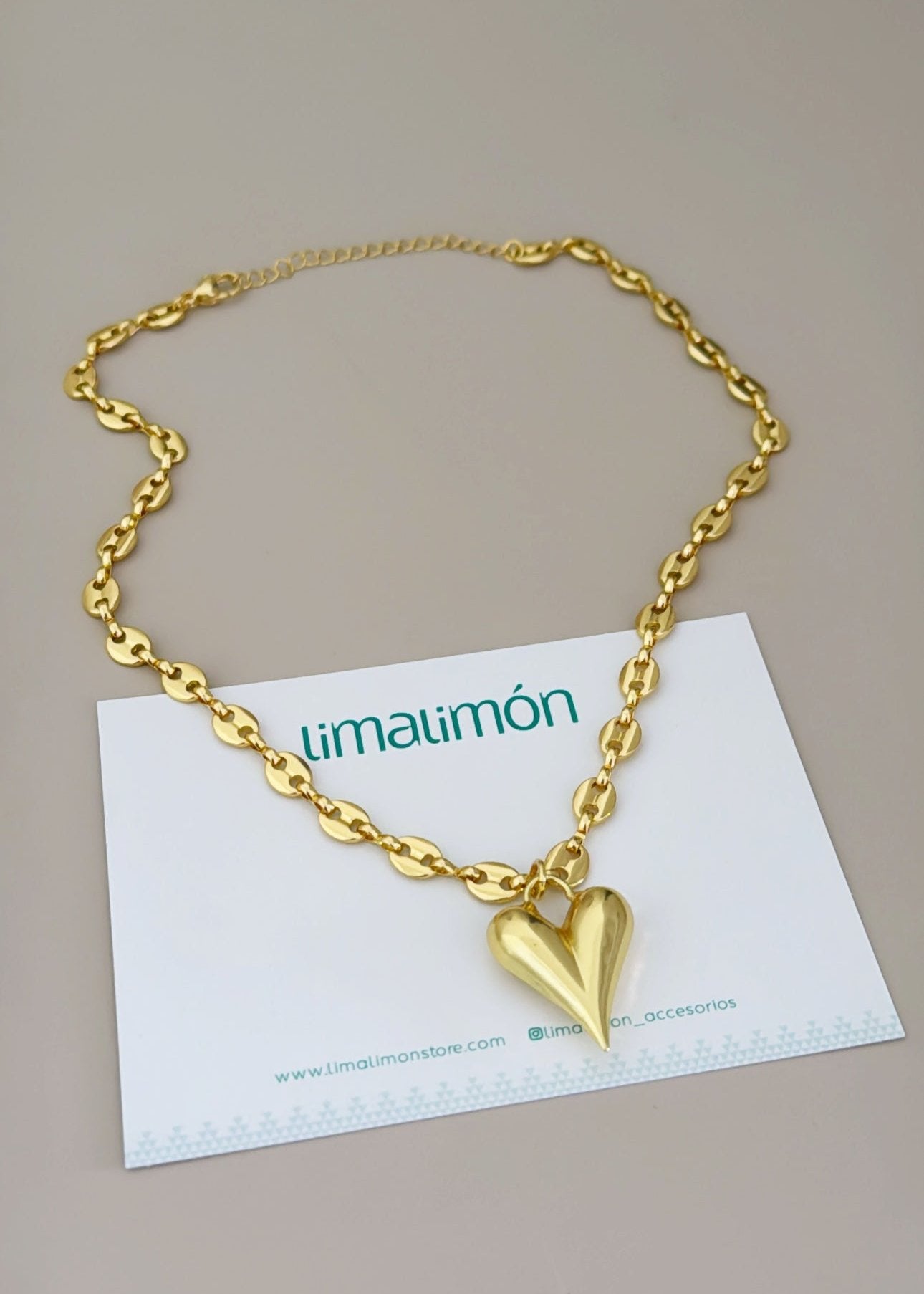 Heart Necklace - Necklace | LimaLimón Store - 2