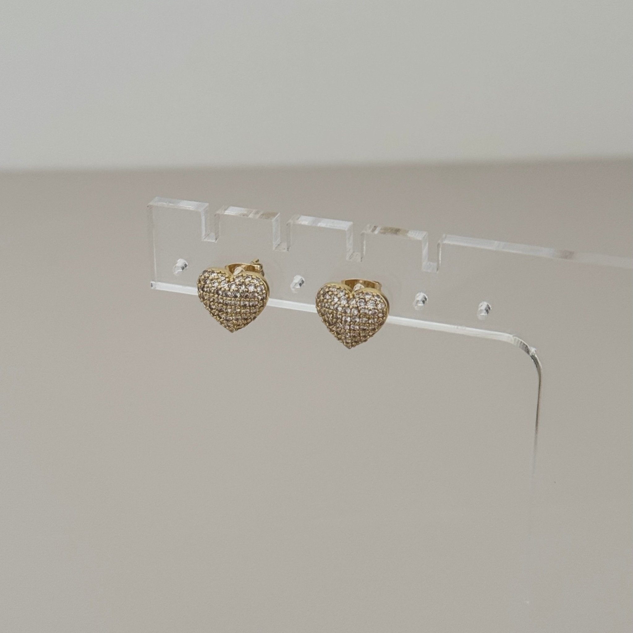 Heart Stud - LimaLimón Store