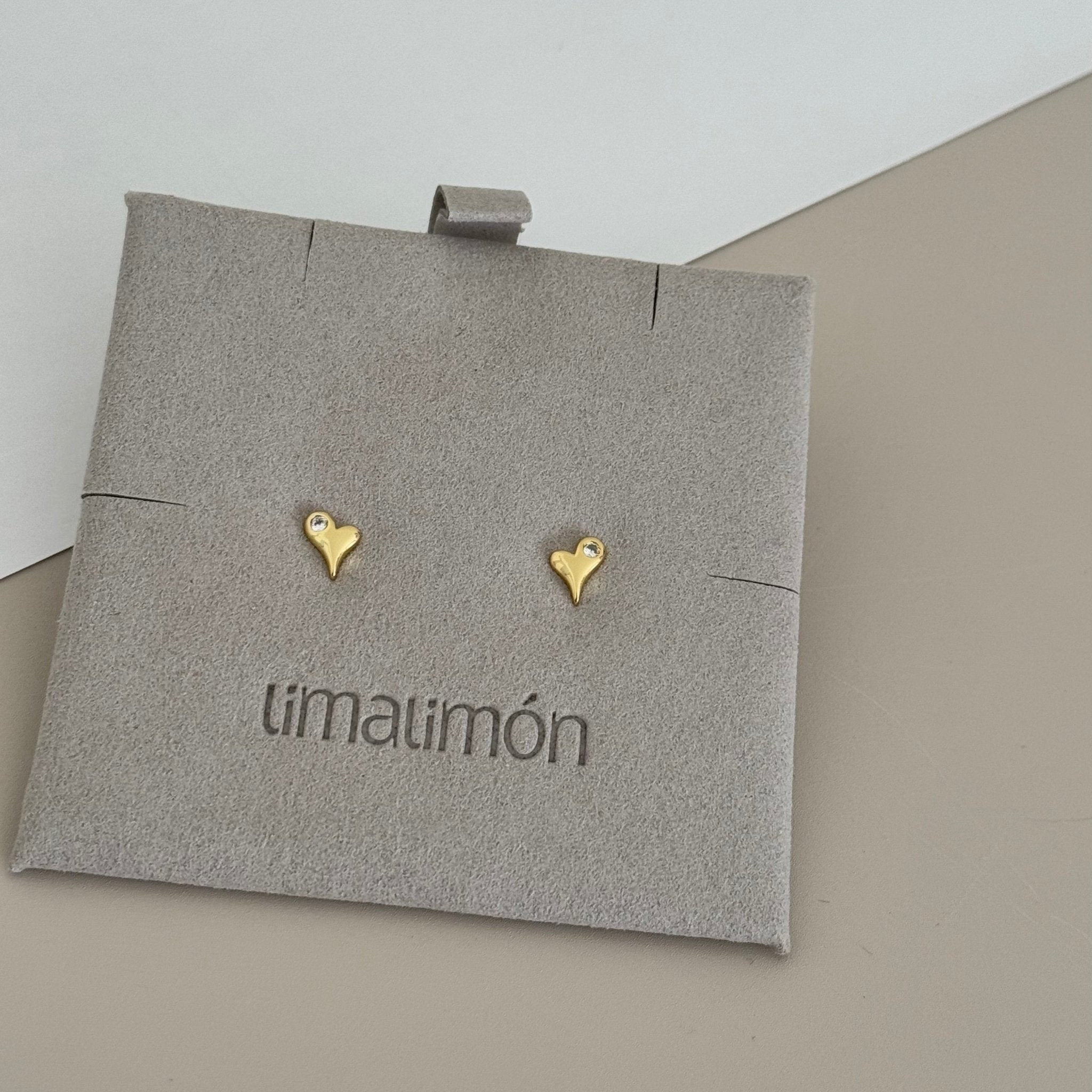 Heart Stud - Earring | LimaLimón Store - 3