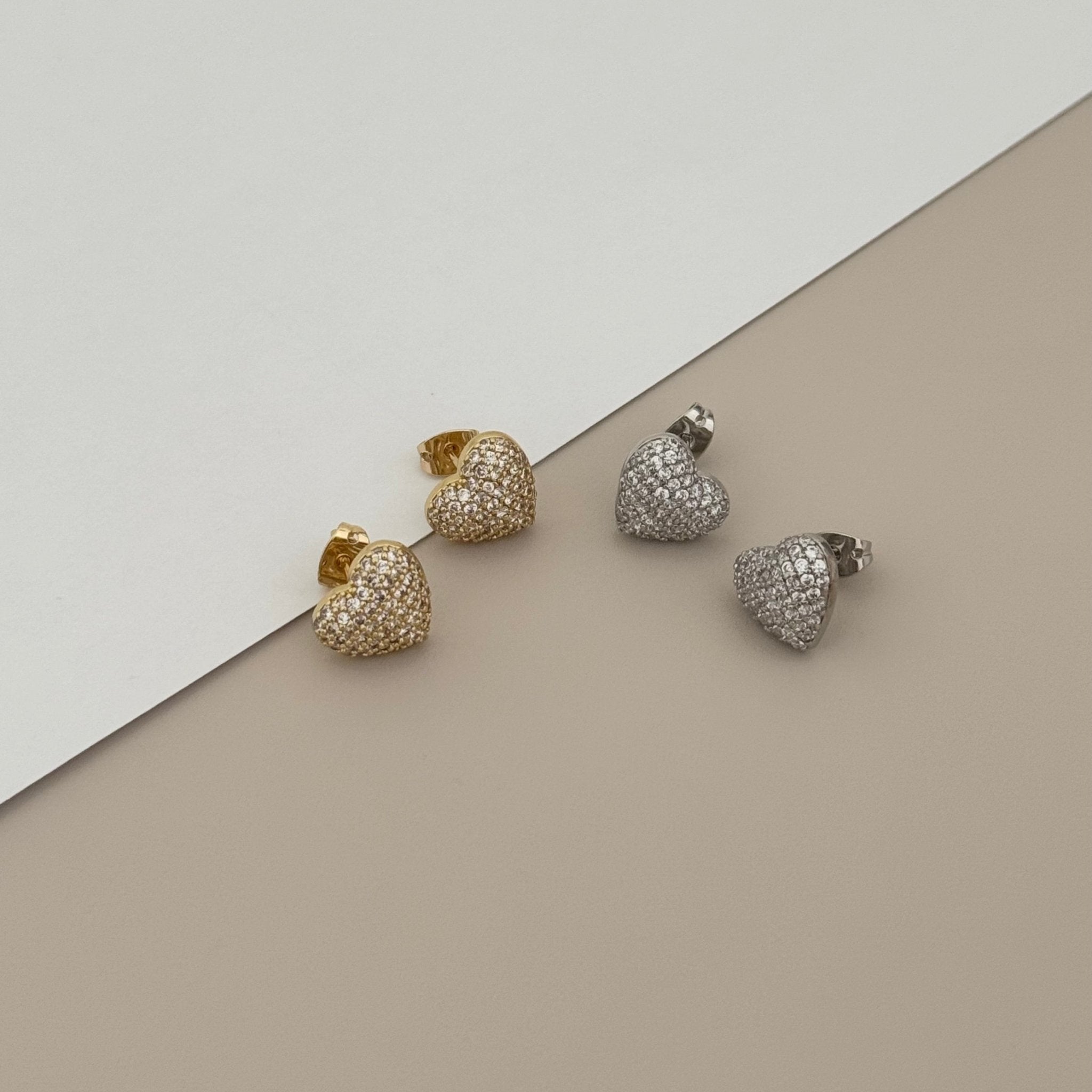 Heart Stud - Earring | LimaLimón Store - 1